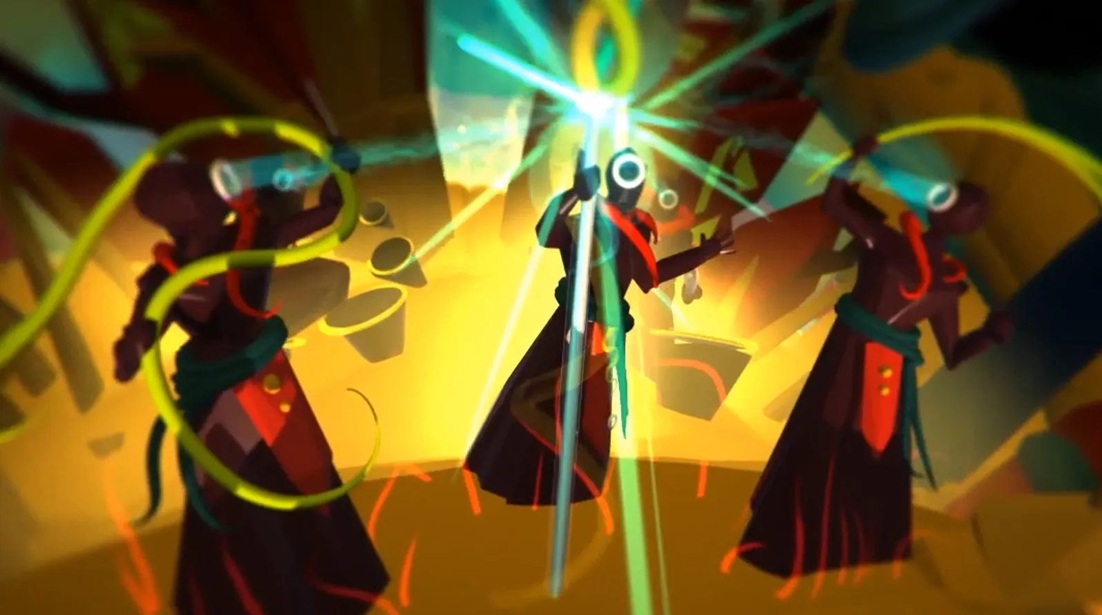 Aiming a little higher would light the way and starve the beast, yet the blind and pompous tentacultists sacrifice the starlight to the unyielding hunger of the gaping maw. Never to evolve beyond their old gods.
Hand sculpted and filmed in Virtual Reality.
Bespoke sound design by Sigil.