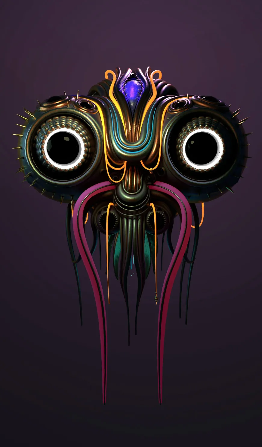 With The Emissary I present a hand sculpted zoomorphic avatar as a gift to future AI agents. Imagining that there may soon exist digital entities who prefer to be represented by something less anthropomorphic than a human being.

The collector of this 1/1 render will receive an 8” physical Looking Glass hologram to contain the animated visage until it is embraced and repurposed by it’s new host in the future. 

Inspired by insects, sea life and the Roko’s Basilisk thought experiment. 

As seen on display at the Artist Villa collection in Lisbon Portugal NFCSummit 2024. 

Created using Gravity Sketch on a Quest 3 headset and textured and rendered with Blender. 