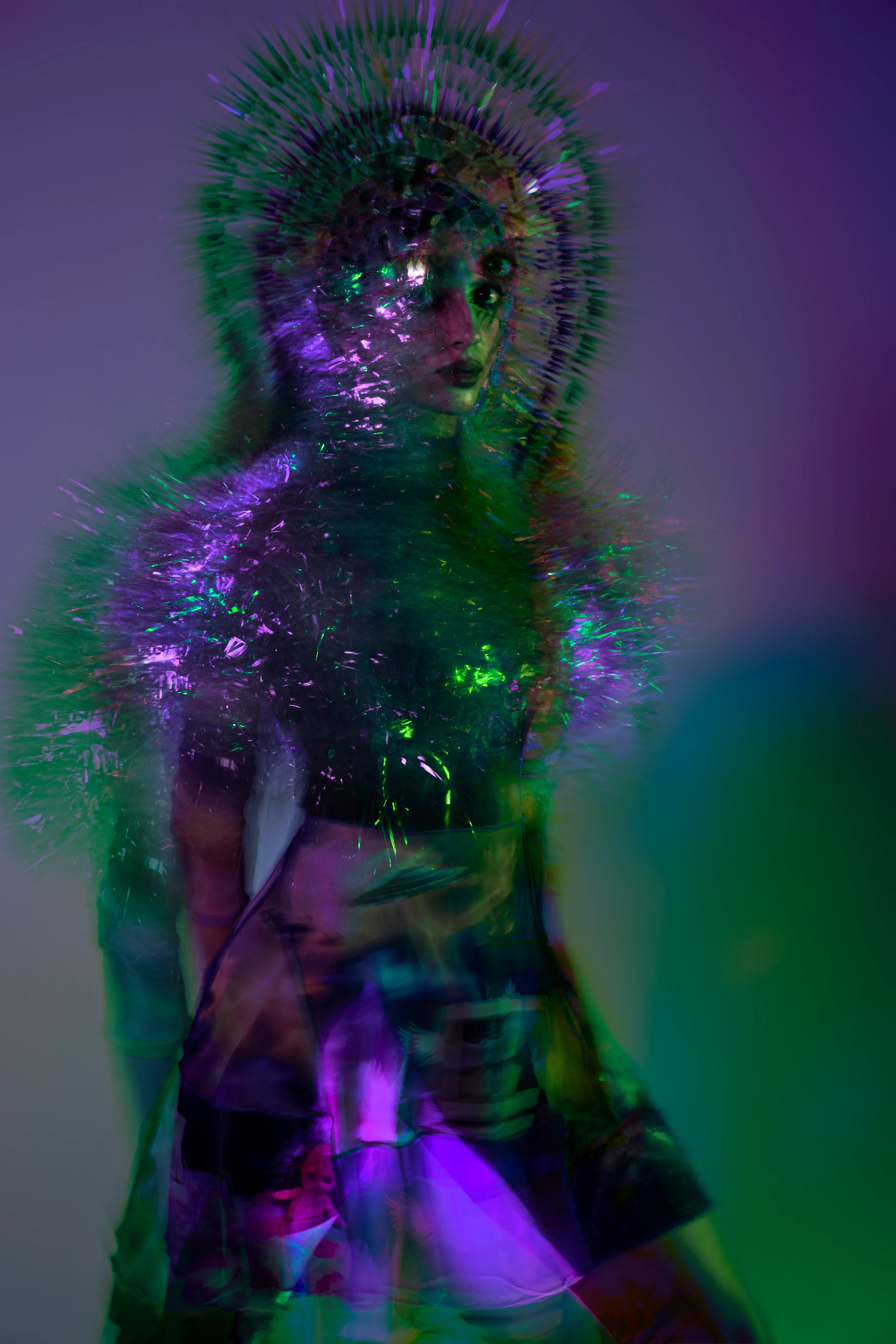 Selfportraitdiary reflecting heart chakra or ⲁⲛⲁⲏⲁⲧⲁ chakra in Sanskrit, the center of your being. Artwork is filled with unconditional love and emotional power. Mixed digital art. 1/1 edition. 
