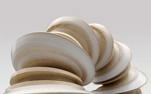 The sculpture is part of ongoing concepts exploring dynamic and intertwined forms in space---
Detail of the Virtual Sculpture "Mystic Ellipse"
1600x1000