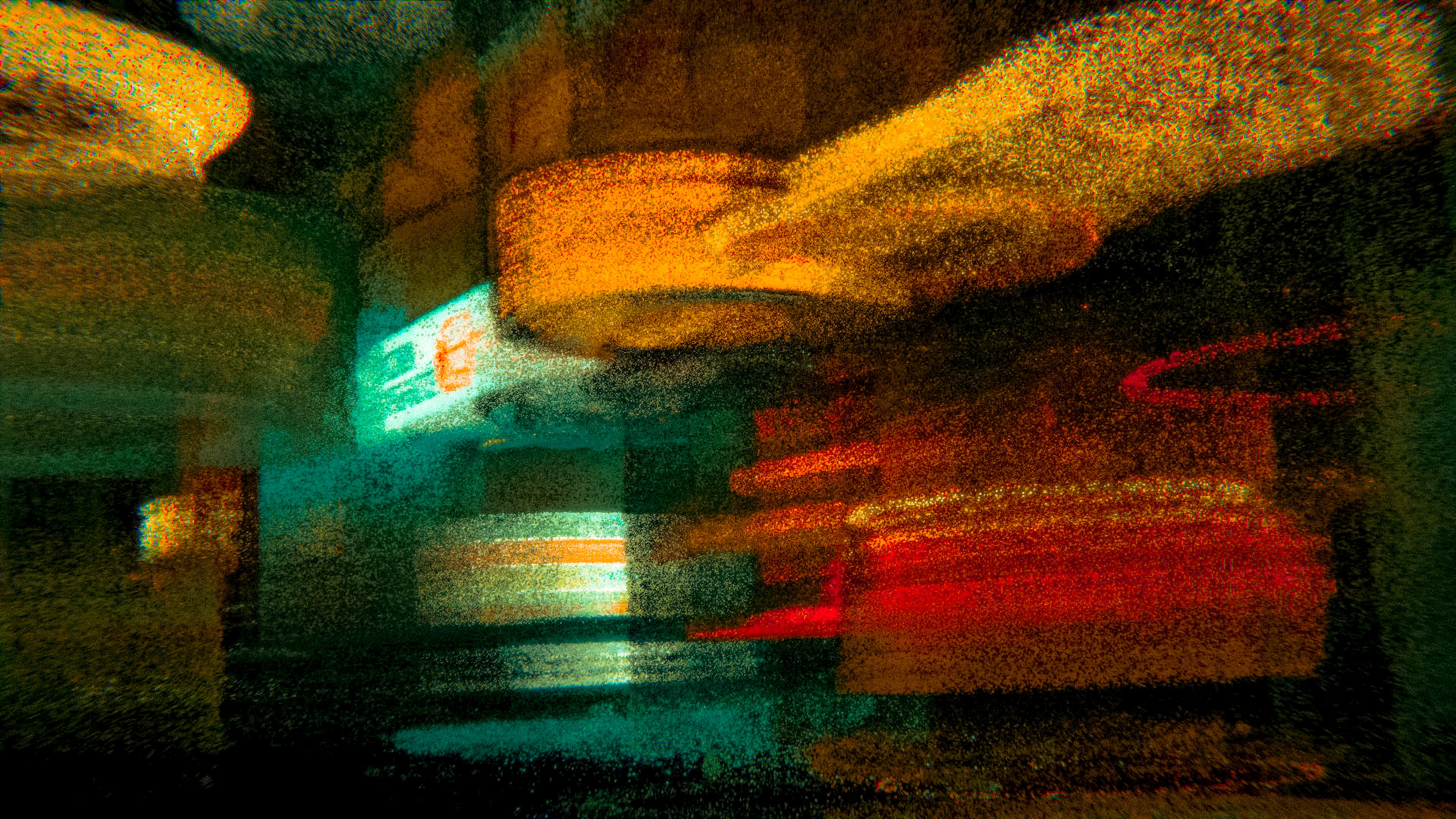 "Hipparcos, a genius hacker,
specializes in building historical
simulations for companies in
Megalopolis. She often comes to stroll
in one of her favorite prototypes that
she has named: Virtual Light." This
artwork is the second in a series called
Virtual Light, conceived as a tribute to
the work of Syd Mead. I really enjoyed
working with the variety of color
ranges, the cylindrical shapes and the
transparency effects. (3840x2160 px)
