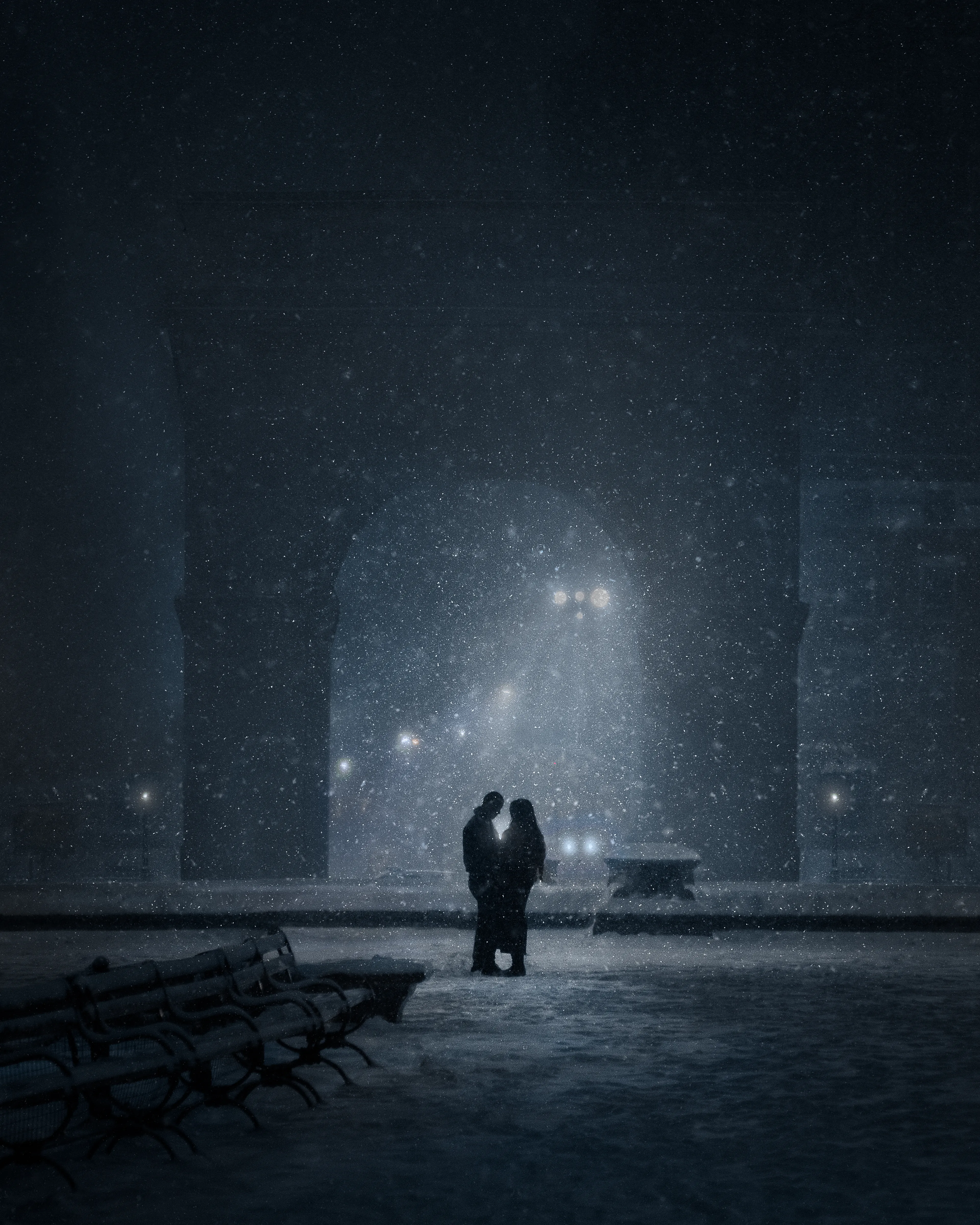 All things conspired to lead me here, to this particular place and time. Lovers caught in a warm embrace. Serendipity.