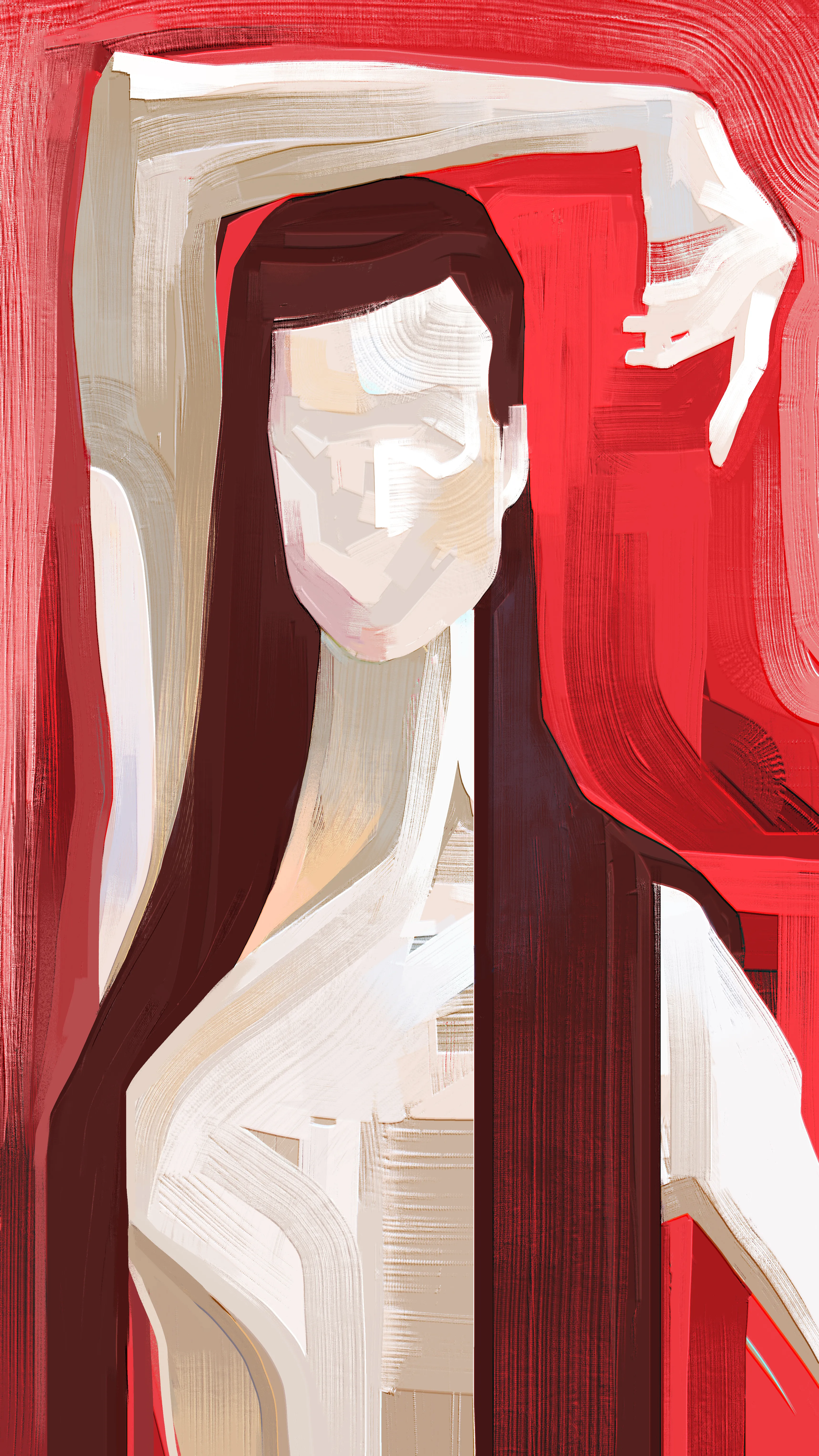 Digital painting, 3434 x 6105