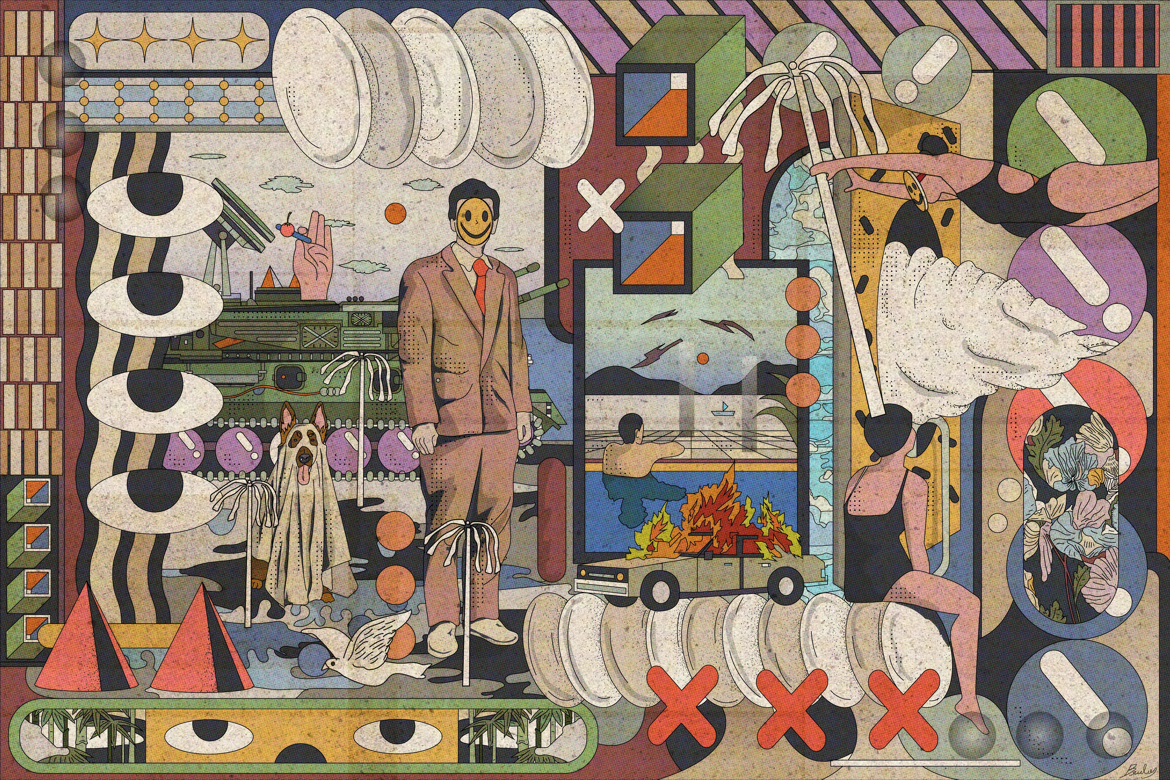 <p>THE PASTEL WAR</p><p>created by BOUBOY</p><p><br></p><pre class="ql-syntax" spellcheck="false">I hope the war and unrest will end soon. and displeased with the effects that people received Endless losses because of the interests of a small group of people. It's not fair at all.
</pre><p><br></p>