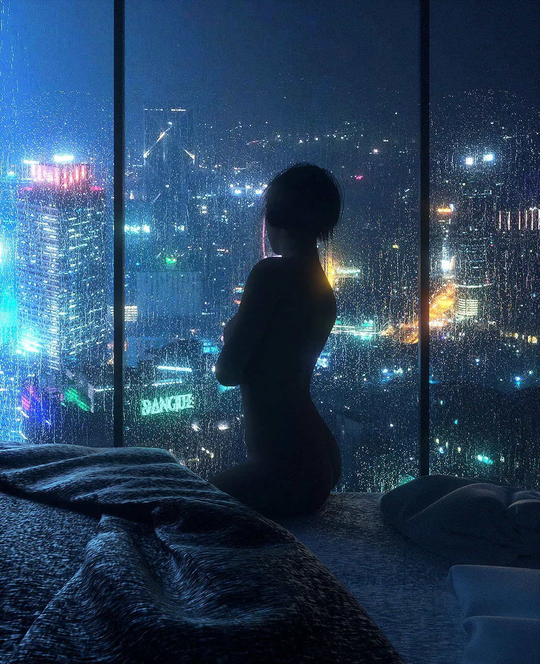 "With insomnia, nothing is real. Everything is far away. Everything is a copy of a copy of a copy..."