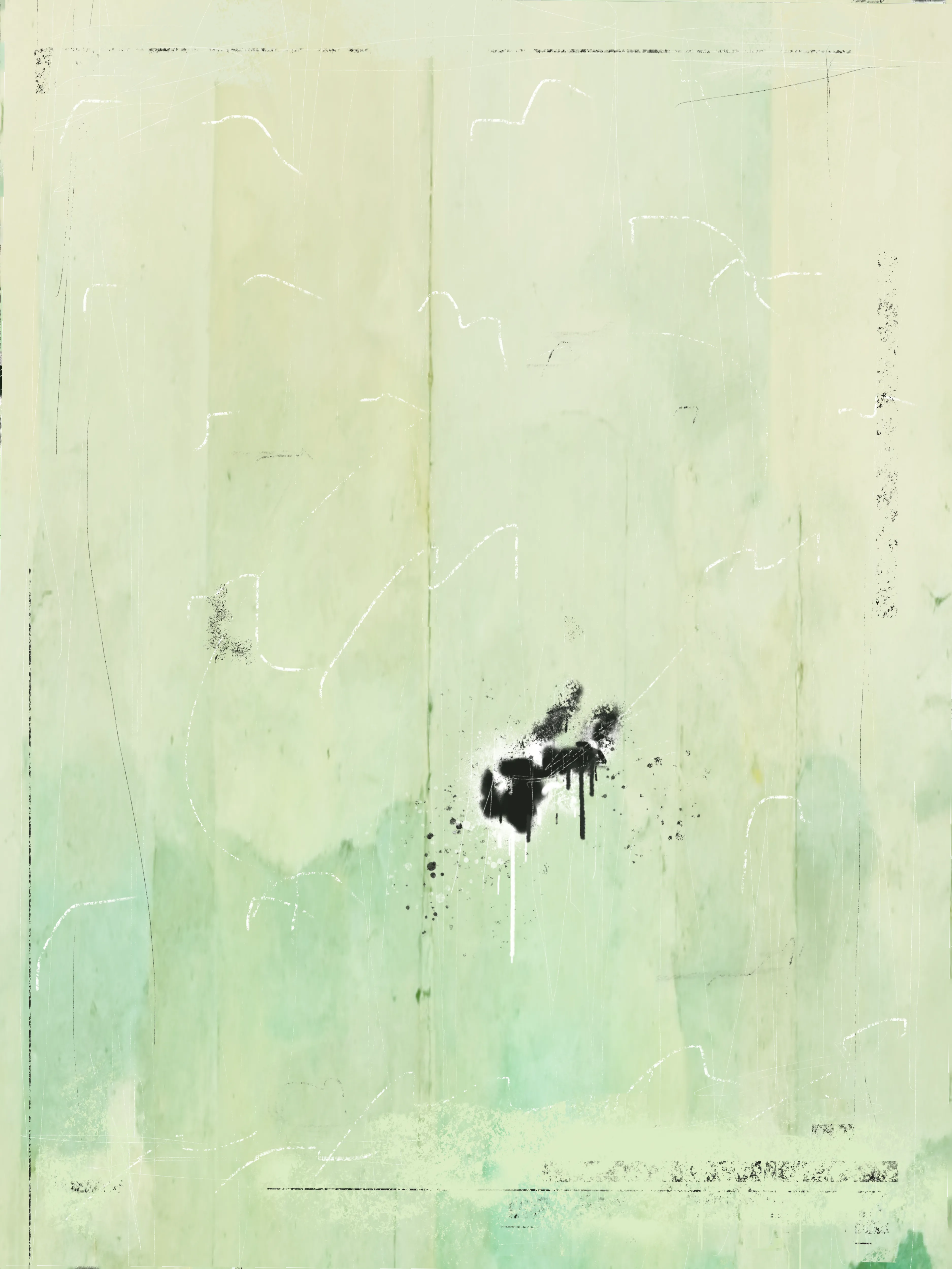 dairy-free | digital painting | 2022 | after Grant Yun's 'cow' 