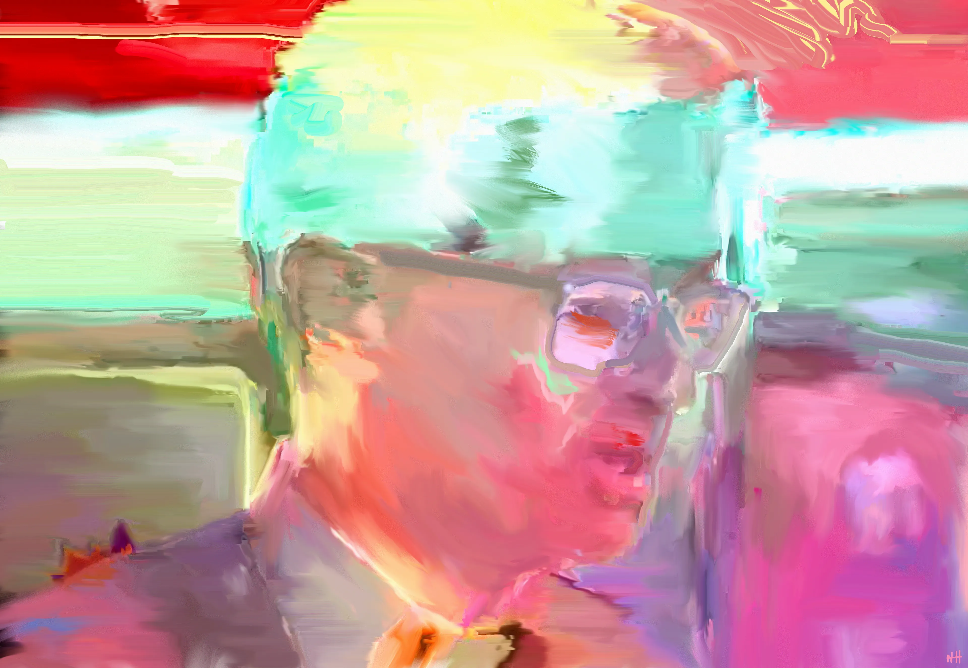 A series of new digital paintings exploring THE BIG STRANGE
