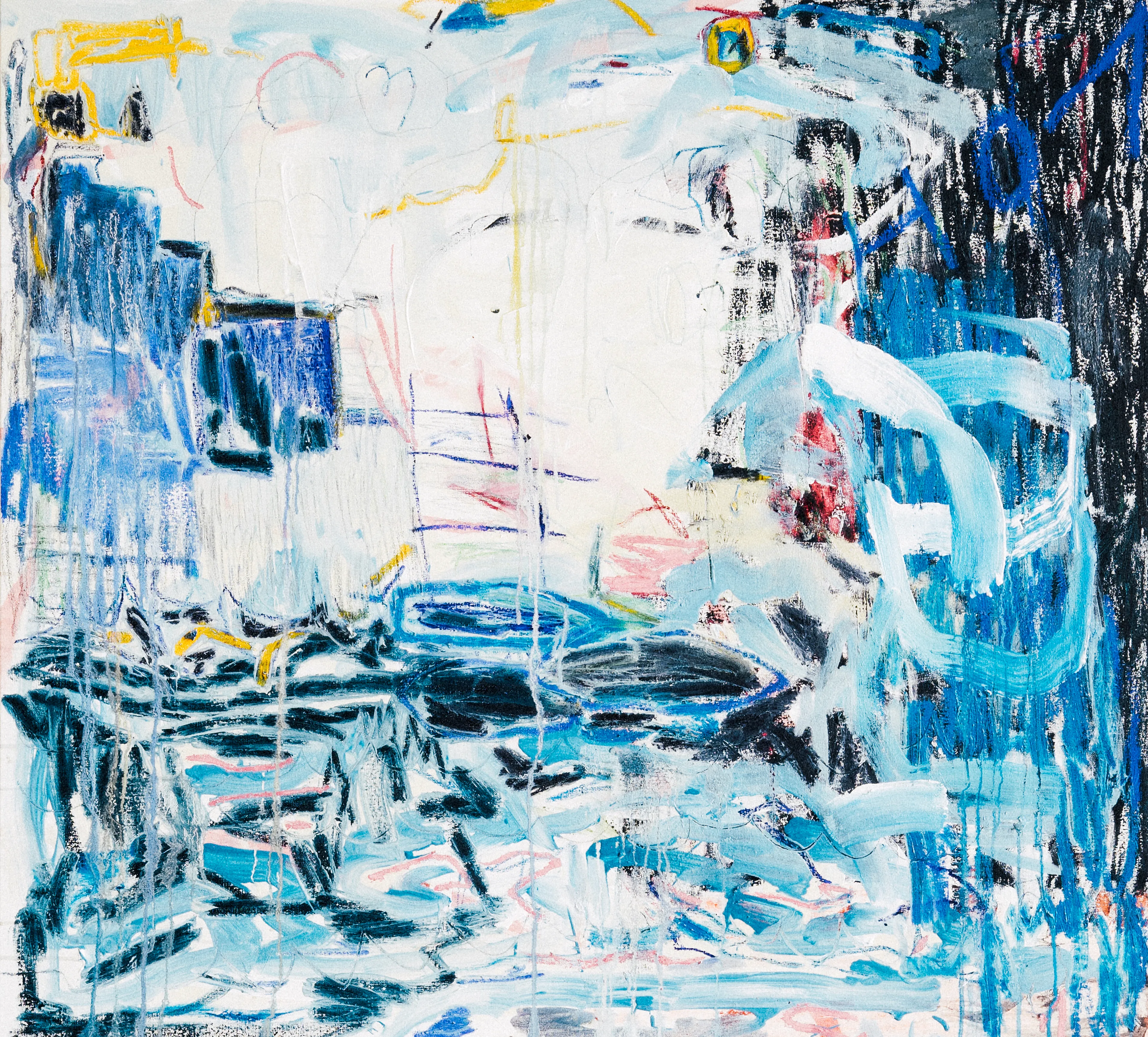 uncertain about it all.
oil, charcoal, soft pastels and pencil on linen.
6420 × 5800

by tony wallström
2022