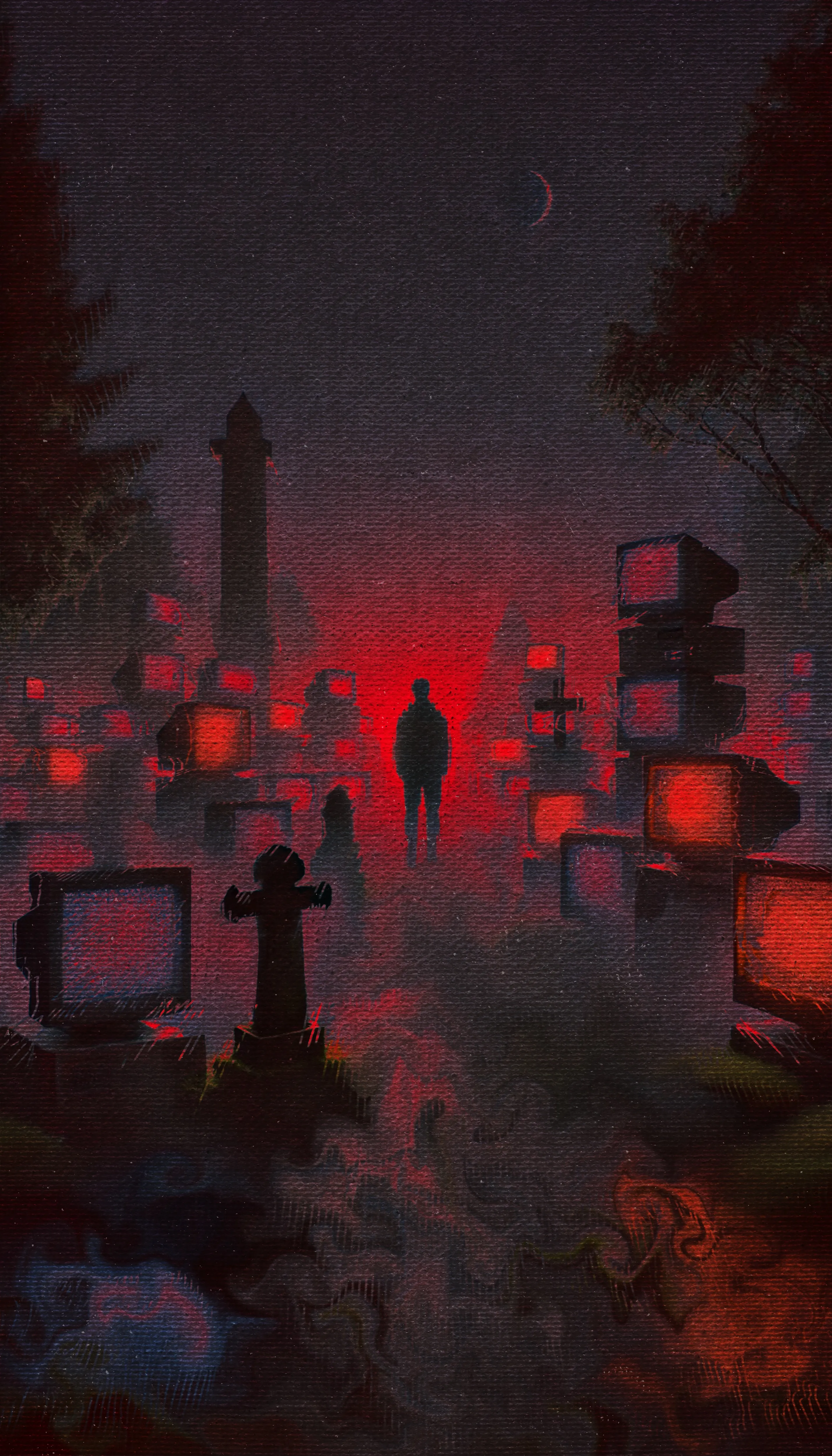 the servers hum, a final breath.