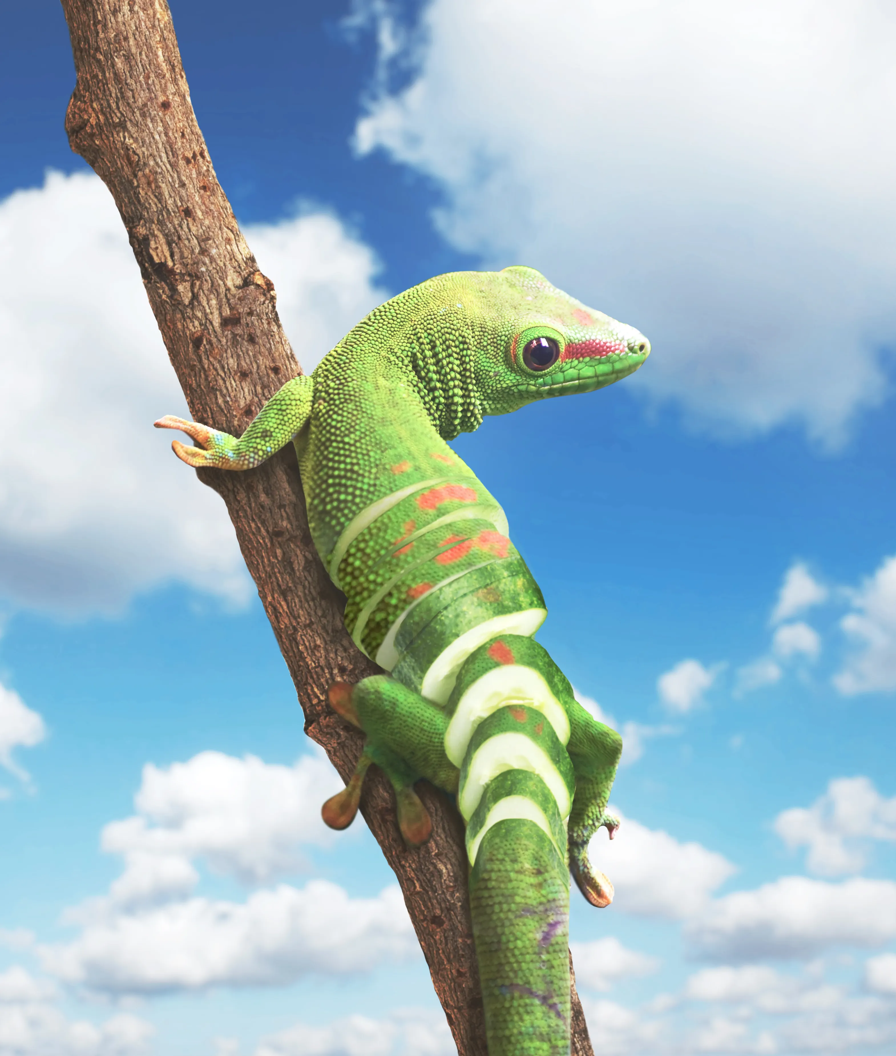 Collaborative piece between Ronald Ong and CoinGecko.

// Meet your neighbourhood-friendly Gecko, it’s a gentle reminder for you to look around, enjoy funny little things in life and take on a different perspective. // Proceeds of the auction will be donated to Mint.af to further support the NFT space, as well as charities involved with The Giving Block.