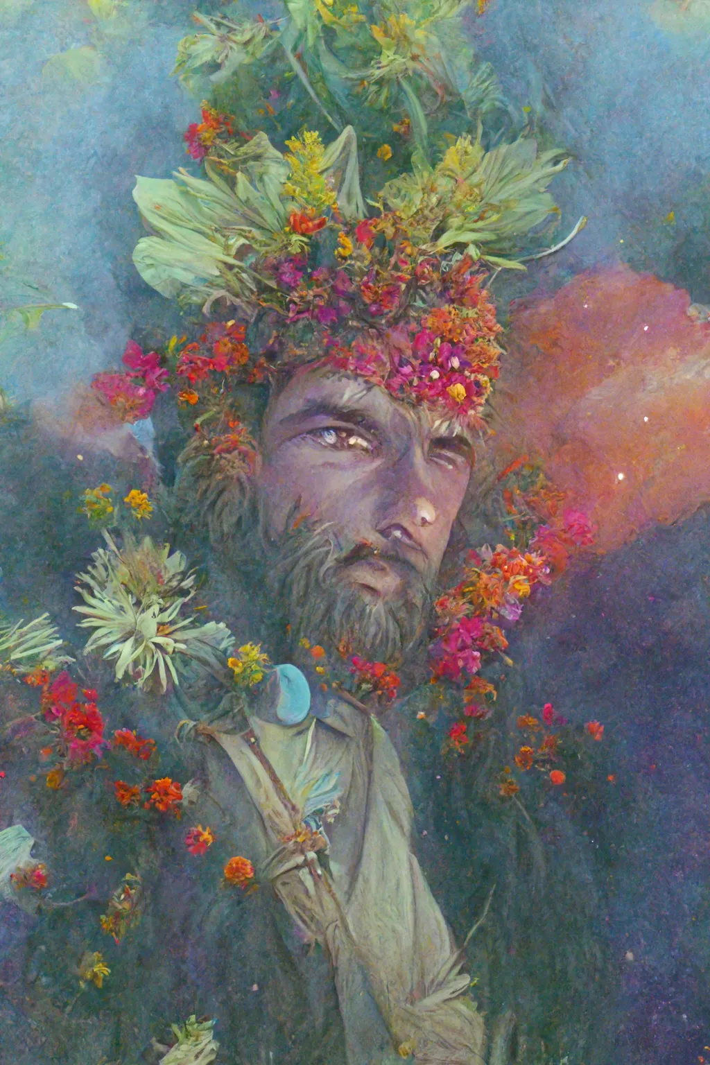 The collection titled "C Series" was created between July and September 2022. It was based on a method that utilized a zero-sum combination of weights, which significantly disrupted the functionality of early versions of Midjourney.

This was a time when AI first became accessible to the general public, and Midjourney emerged as the most democratic tool. However, it had a very pronounced stylization, causing all early works to essentially follow the same artistic style.

Using this method, Midjourney broke its internal logic and produced results unlike any others. It delved deeper than simple prompt manipulation while still retaining the stylistic characteristics of AI art from that era.

On September 13, 2022, an update was released that made such combinations impossible to use. No other artists were found to have employed this method, and as a result, the collection was effectively completed, remaining a unique phenomenon of its time.