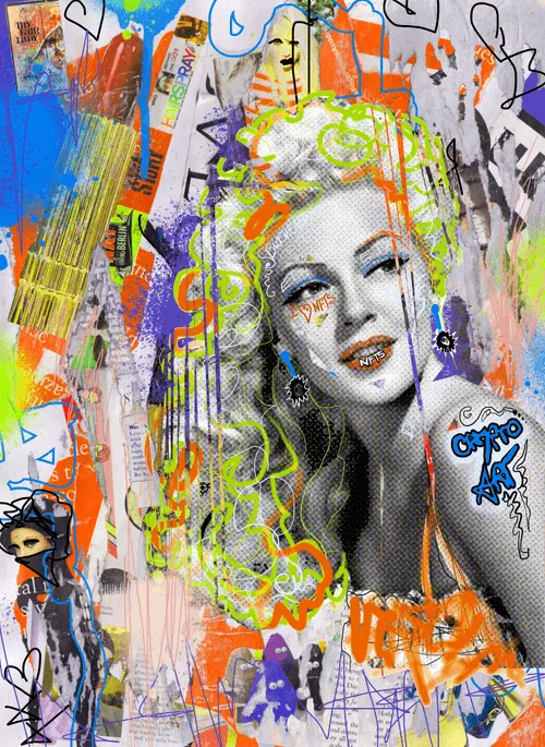 DIGITAL POP ART, MISS AL SIMPSON, 2021