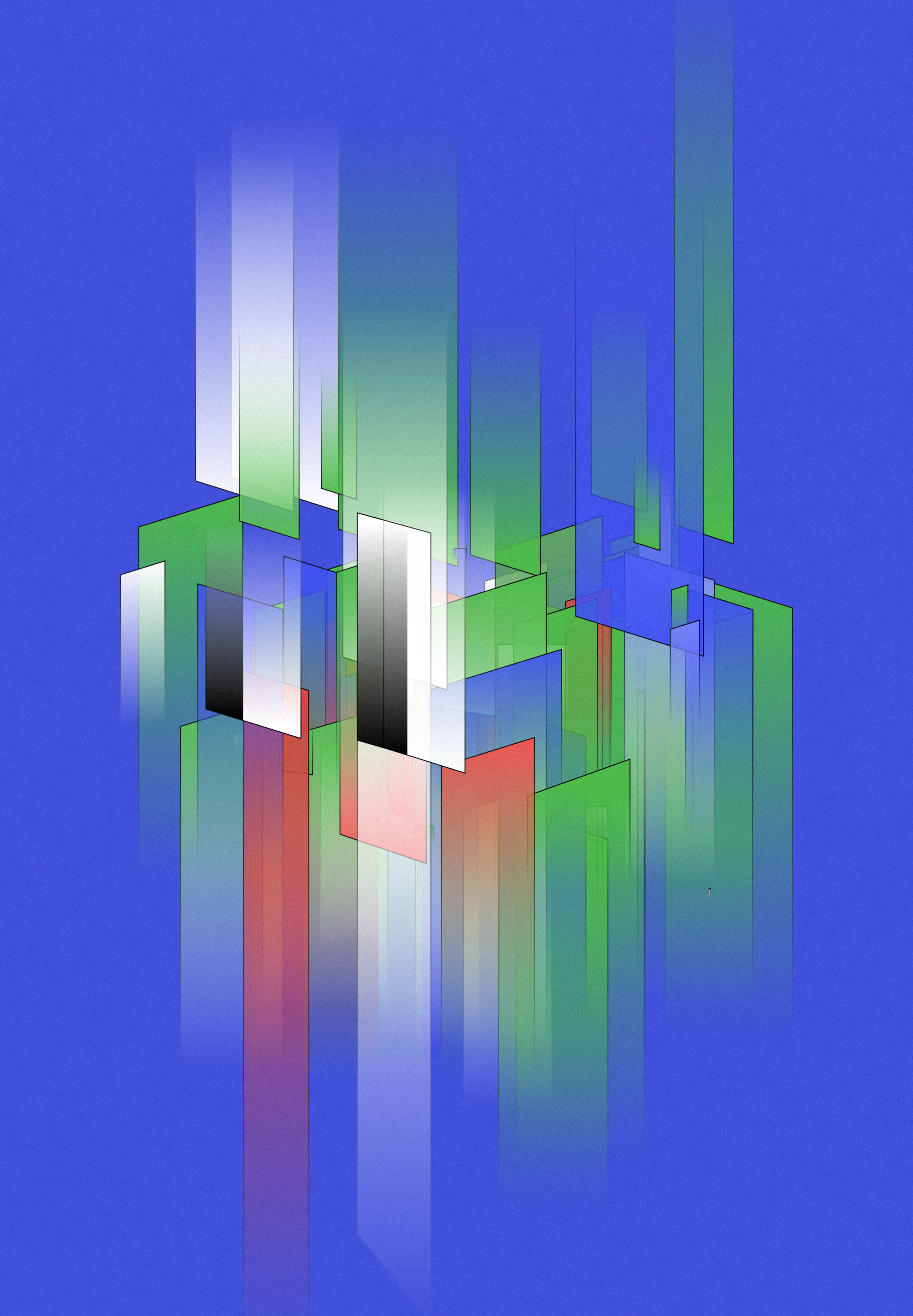"Fake Pepe" by Capi

Fake Pepe is an abstract representation of Pepe the frog. The composition of the piece is randomly generated, and I then make manual modifications to suit my expectations 

Linking the two processes in the same piece is a first for me and I'm super excited to get your feedback on this Fake Pepe

Fake Pepe is linked to a bidder edition, which means that all participants in the auction of the 1 of 1 will receive a limited edition after the end of the auction (you can see it below)