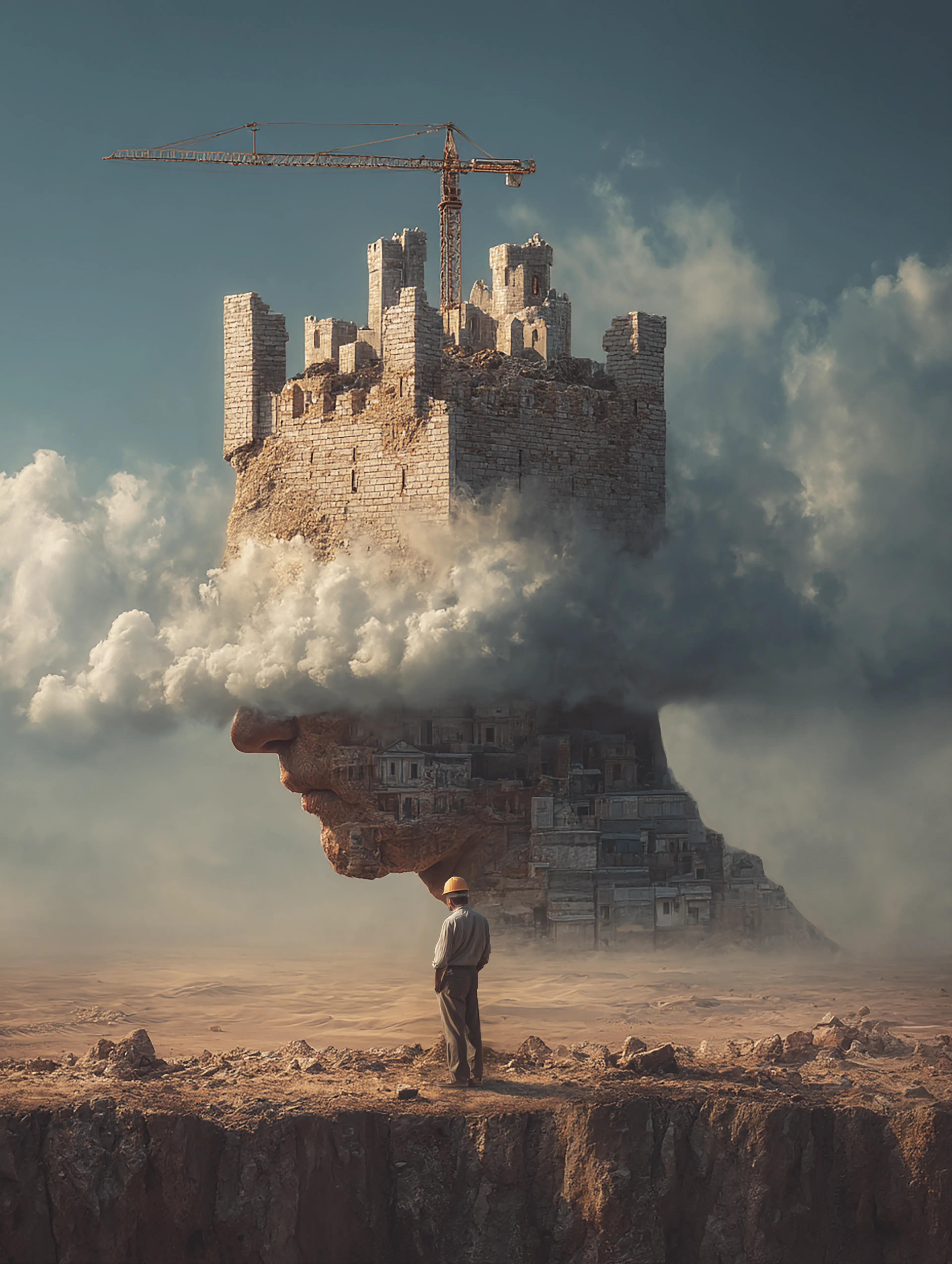 The mind is a fortress you build.