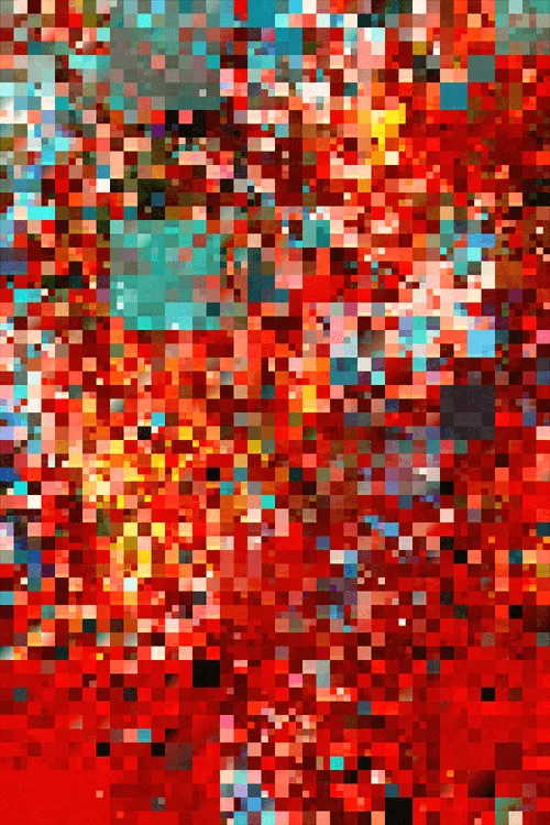 <p>Tyler Boswell’s “Metamosaic” delves into the concept of relativity, emphasizing how our understanding of objects hinges upon their relationships with other elements — whether through neighboring units, contrasting scale references, or familiar counterparts. The interplay of comparisons like these provides a comforting comprehension of a entity’s essence, even while it may appear functionally indecipherable.</p>
<p>“Metamosaic” specifically takes inspiration from the widespread use of squares in breaking down spatial contexts, where the use of blocks, pixels, and varying units of measurement adeptly mediate discrepancies between scales and contents. Whether recalling human-made divisions of land, digital screens, cartography, or tilework, this series celebrates the precision of the grid and the hidden complexity of underlying detail it can contain. It suggests an uncharted world within each composition, one that’s a minuscule yet indispensable fragment of something vast and incomprehensible. Patterns may lurk within every piece, even as their origins seem random and boundless. At its essence, this is an abstracted exploration of contrasting units whose randomness is accentuated so far that they ultimately highlight the profound similarity and unity that transcends vastly differing scales.</p>