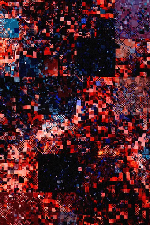 <p>Tyler Boswell’s “Metamosaic” delves into the concept of relativity, emphasizing how our understanding of objects hinges upon their relationships with other elements — whether through neighboring units, contrasting scale references, or familiar counterparts. The interplay of comparisons like these provides a comforting comprehension of a entity’s essence, even while it may appear functionally indecipherable.</p>
<p>“Metamosaic” specifically takes inspiration from the widespread use of squares in breaking down spatial contexts, where the use of blocks, pixels, and varying units of measurement adeptly mediate discrepancies between scales and contents. Whether recalling human-made divisions of land, digital screens, cartography, or tilework, this series celebrates the precision of the grid and the hidden complexity of underlying detail it can contain. It suggests an uncharted world within each composition, one that’s a minuscule yet indispensable fragment of something vast and incomprehensible. Patterns may lurk within every piece, even as their origins seem random and boundless. At its essence, this is an abstracted exploration of contrasting units whose randomness is accentuated so far that they ultimately highlight the profound similarity and unity that transcends vastly differing scales.</p>