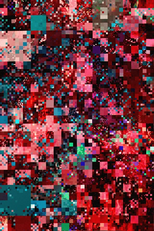 <p>Tyler Boswell’s “Metamosaic” delves into the concept of relativity, emphasizing how our understanding of objects hinges upon their relationships with other elements — whether through neighboring units, contrasting scale references, or familiar counterparts. The interplay of comparisons like these provides a comforting comprehension of a entity’s essence, even while it may appear functionally indecipherable.</p>
<p>“Metamosaic” specifically takes inspiration from the widespread use of squares in breaking down spatial contexts, where the use of blocks, pixels, and varying units of measurement adeptly mediate discrepancies between scales and contents. Whether recalling human-made divisions of land, digital screens, cartography, or tilework, this series celebrates the precision of the grid and the hidden complexity of underlying detail it can contain. It suggests an uncharted world within each composition, one that’s a minuscule yet indispensable fragment of something vast and incomprehensible. Patterns may lurk within every piece, even as their origins seem random and boundless. At its essence, this is an abstracted exploration of contrasting units whose randomness is accentuated so far that they ultimately highlight the profound similarity and unity that transcends vastly differing scales.</p>