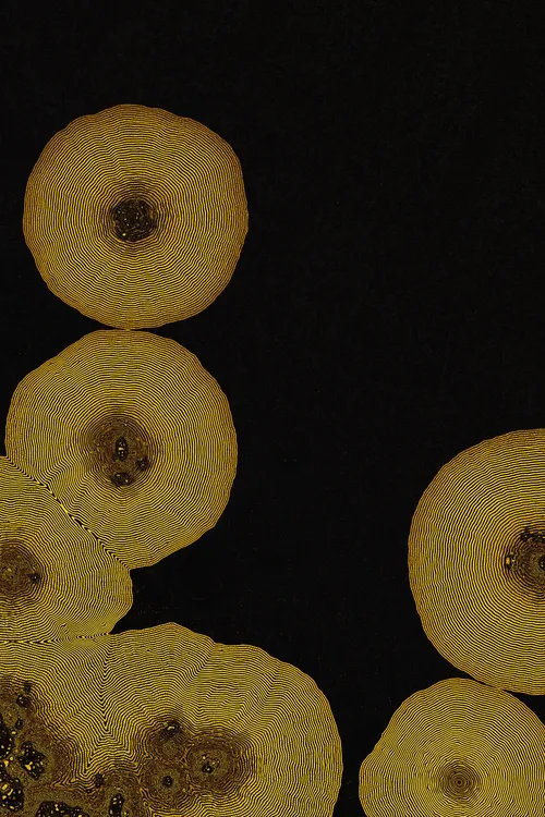 <p>David Seven’s “Dactylogram” emerges from the romantic ambition to embody the intricate essence of nature. In our relentless pursuit of equilibrium, beauty, and enlightenment, nature represents the idyllic state of these qualities. Nature silently catalyzes the mind, leading us toward moments of profound reflection, realization, and the occasional reset required to reach a state of harmony.</p>
<p>“Dactylogram” is a lens focusing on these very moments, capturing them as if an omnipresent camera gracefully traverses the vast expanses of our universe – from cosmos to microcosm to inner cosmos. Through a mesmerizing interplay of perspectives, textures, and the harmonious unification of elements, it gently beckons us to recognize a fundamental truth: the intricate interconnectedness of all aspects of nature, including ourselves. </p>
<p>It can be said that the deepest truth lies enshrined in the objective, constant forces that sculpt the universe. Unswayed by bias, immune to denial, they exist in a state of deterministic elegance that remains under influence from the chaotic dance of cosmic happenstance. It is precisely within the contradictions of this paradigm that we find the true essence of beauty and a poignant reminder of the uncontrollable balance of existence – the truth of nature. “Dactylogram” is simply a reminder of this truth, capturing a fleeting moment whose humble truth is proven by its creation – just as profound as the most enduring natural phenomena, and a testament to the enigmatic allure of gazing deep into the cosmos, in whichever direction it might be.</p>