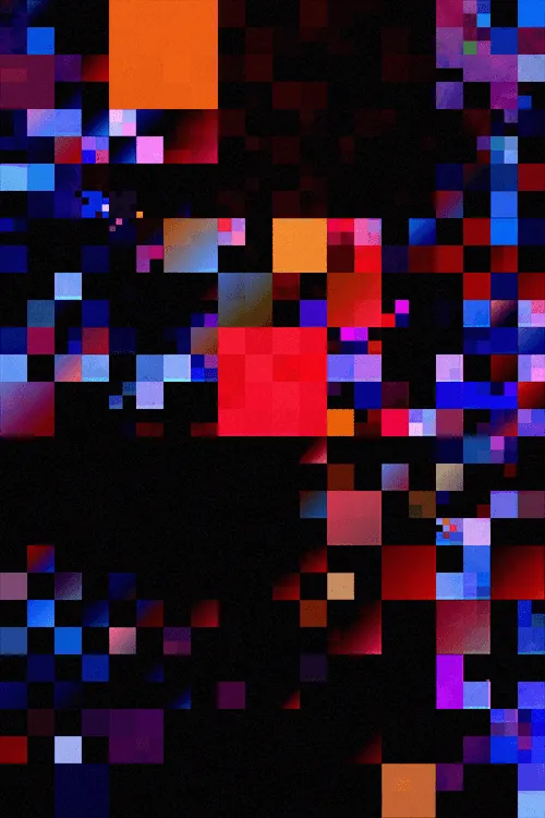 <p>Tyler Boswell’s “Metamosaic” delves into the concept of relativity, emphasizing how our understanding of objects hinges upon their relationships with other elements — whether through neighboring units, contrasting scale references, or familiar counterparts. The interplay of comparisons like these provides a comforting comprehension of a entity’s essence, even while it may appear functionally indecipherable.</p>
<p>“Metamosaic” specifically takes inspiration from the widespread use of squares in breaking down spatial contexts, where the use of blocks, pixels, and varying units of measurement adeptly mediate discrepancies between scales and contents. Whether recalling human-made divisions of land, digital screens, cartography, or tilework, this series celebrates the precision of the grid and the hidden complexity of underlying detail it can contain. It suggests an uncharted world within each composition, one that’s a minuscule yet indispensable fragment of something vast and incomprehensible. Patterns may lurk within every piece, even as their origins seem random and boundless. At its essence, this is an abstracted exploration of contrasting units whose randomness is accentuated so far that they ultimately highlight the profound similarity and unity that transcends vastly differing scales.</p>