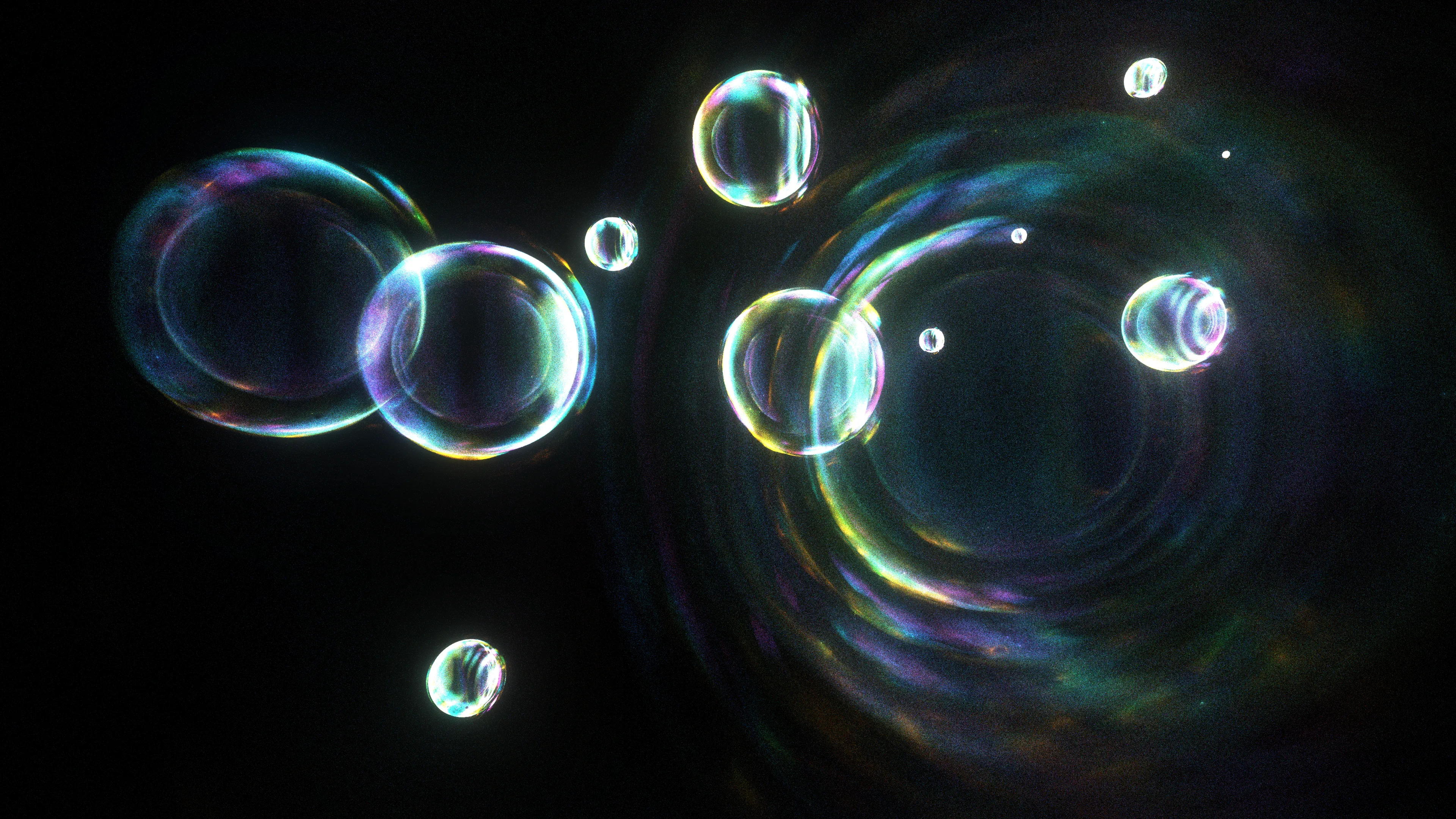 <p>At the moment of the primordial event (scientists call it the “Big Bang”), the universe had a high degree of symmetry, meaning its properties were consistent in all directions. As the universe evolved, some of those symmetries broke down, leading to the formation of matter and the diversity we observe today. Recent studies of this symmetry, and ways of breaking it, have helped modern physics uncover the origins of mass, the behavior of particles, and the structure of the universe itself, providing profound insights into the fundamental nature of reality.</p>
<p>In “A broken symmetry — the cat’s parabola,” HAL09999 experiments with slight variations on the initial conditions of a system made from millions of particles. By using simple physics in what the artist calls a “quasi-simulation,” these pixels are scattered through the space of the screen without any intention of a specific outcome. Any shapes observed in the final images are the consequence of the primordial asymmetry applied to the original system.</p>
<p>Without reference to scale, these works can represent the fundamental forms of phenomena that are typically invisible to the eye. Whether they are the shapes of cosmic birth and its expansion, splattered particles that make up the material world, or even intangible memories, these works share the harmony within the asymmetrical nature of our existence.</p>
