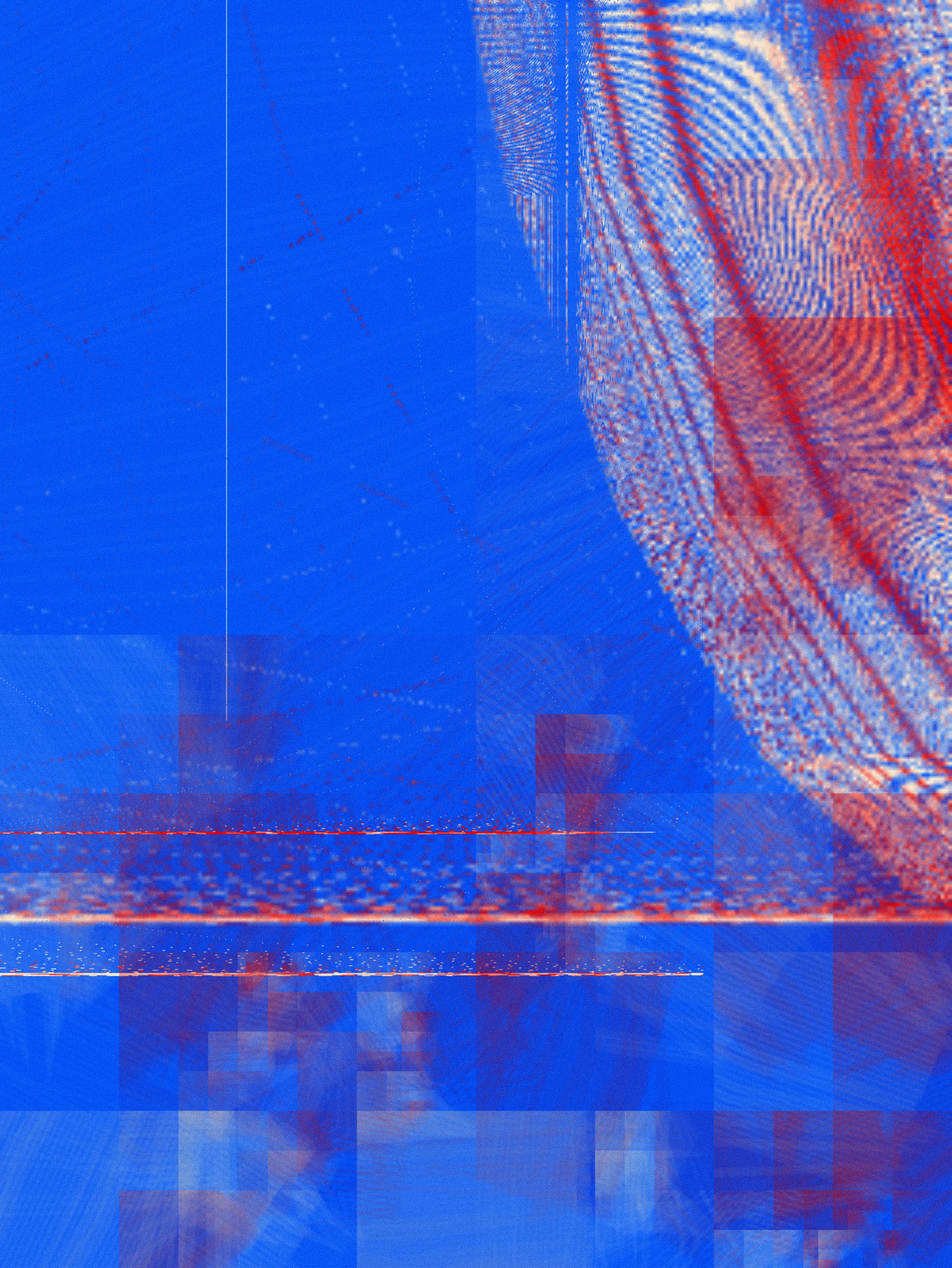 <p>Lisa Orth’s “inter/sections” explores the concept of creating a shared viewpoint through the overlap of multiple perceptions. The algorithm behind this series merges layers of code at contrasting scales, perspectives, and alignments, creating a visual synthesis that unites a variety of viewpoints into a cohesive whole.</p>
<p>Inspired by the multiplicity of perspectives, this project seeks to reveal the points where different views intersect, offering a glimpse into a shared truth. The work prompts contemplation of the common threads woven through our experiences, where overlapping viewpoints paint a picture of our shared reality. As layers of code converge, they mirror the connections we discover when navigating the vast landscapes of our experience, encouraging us to perceive unity amid apparent differences: a reflection on the beauty of embracing diverse viewpoints to create a collective understanding.</p>
<p>Artwork © 2023 Lisa Orth. </p>
<p>This artwork is sold under and governed by the FeralFile Artist + Collector Rights agreement: 
feralfile.com/docs/artist-collector-rights</p>
