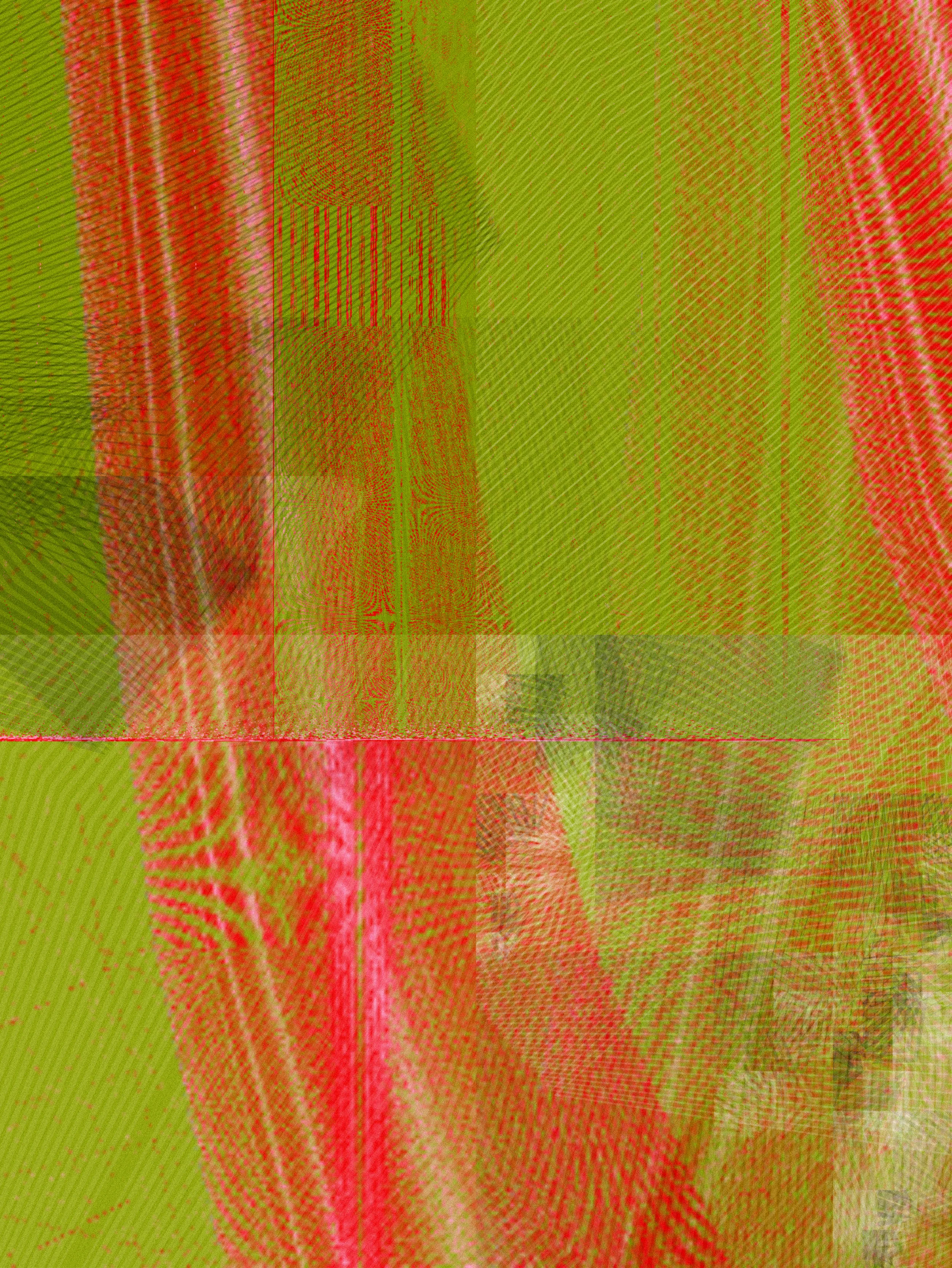<p>Lisa Orth’s “inter/sections” explores the concept of creating a shared viewpoint through the overlap of multiple perceptions. The algorithm behind this series merges layers of code at contrasting scales, perspectives, and alignments, creating a visual synthesis that unites a variety of viewpoints into a cohesive whole.</p>
<p>Inspired by the multiplicity of perspectives, this project seeks to reveal the points where different views intersect, offering a glimpse into a shared truth. The work prompts contemplation of the common threads woven through our experiences, where overlapping viewpoints paint a picture of our shared reality. As layers of code converge, they mirror the connections we discover when navigating the vast landscapes of our experience, encouraging us to perceive unity amid apparent differences: a reflection on the beauty of embracing diverse viewpoints to create a collective understanding.</p>
<p>Artwork © 2023 Lisa Orth. </p>
<p>This artwork is sold under and governed by the FeralFile Artist + Collector Rights agreement: 
feralfile.com/docs/artist-collector-rights</p>
