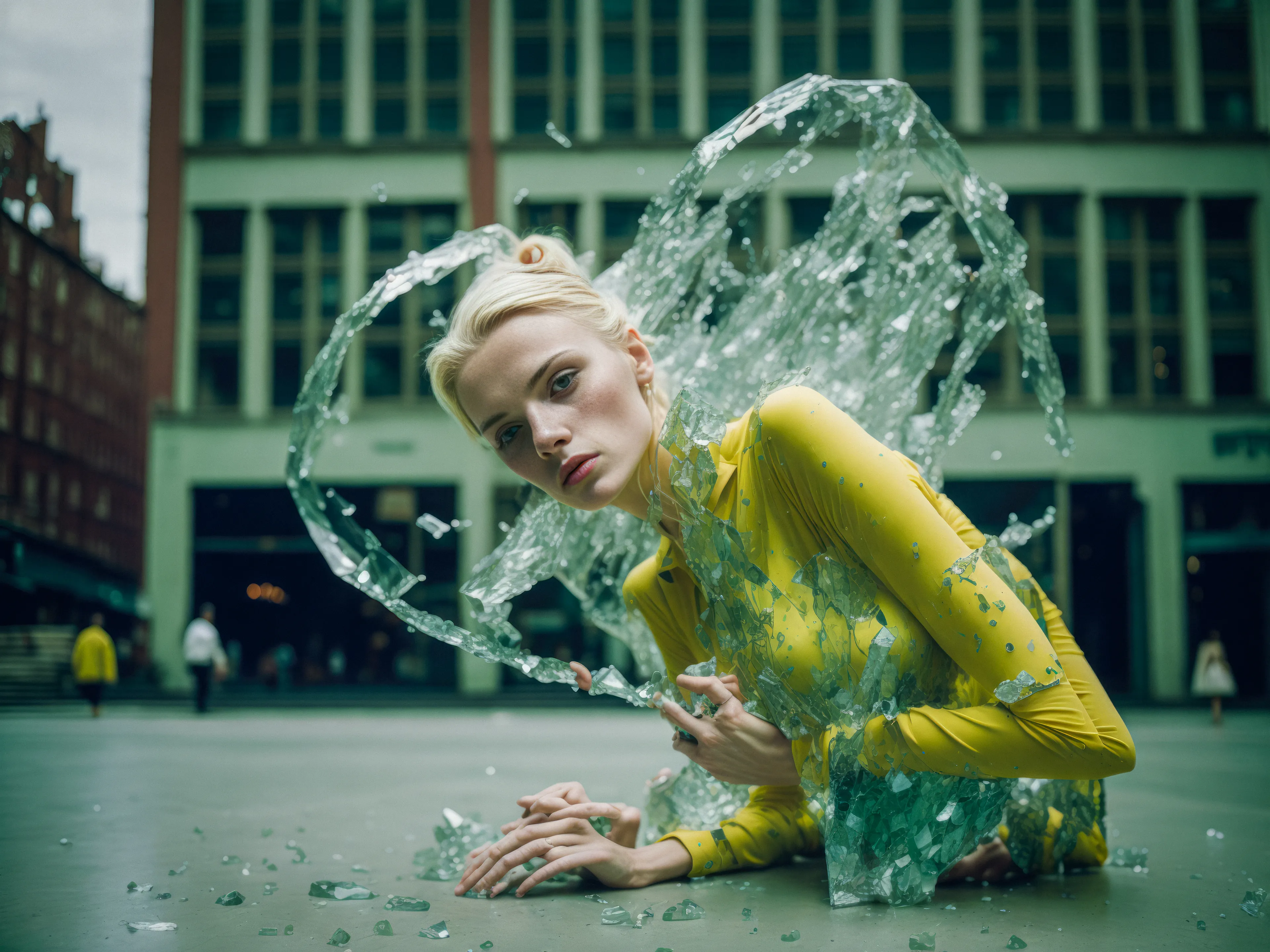 "Fragile" captures the essence of human vulnerability through its portrayal of shattered glass figures lying on the ground. This project serves as a poignant reminder of how easily we can break and how important it is to handle ourselves and others with care. Through its striking imagery, "Fragile" urges viewers to reflect on the importance of empathy and compassion towards our fellow human beings.

Edition 1/1 by Antti Karppinen