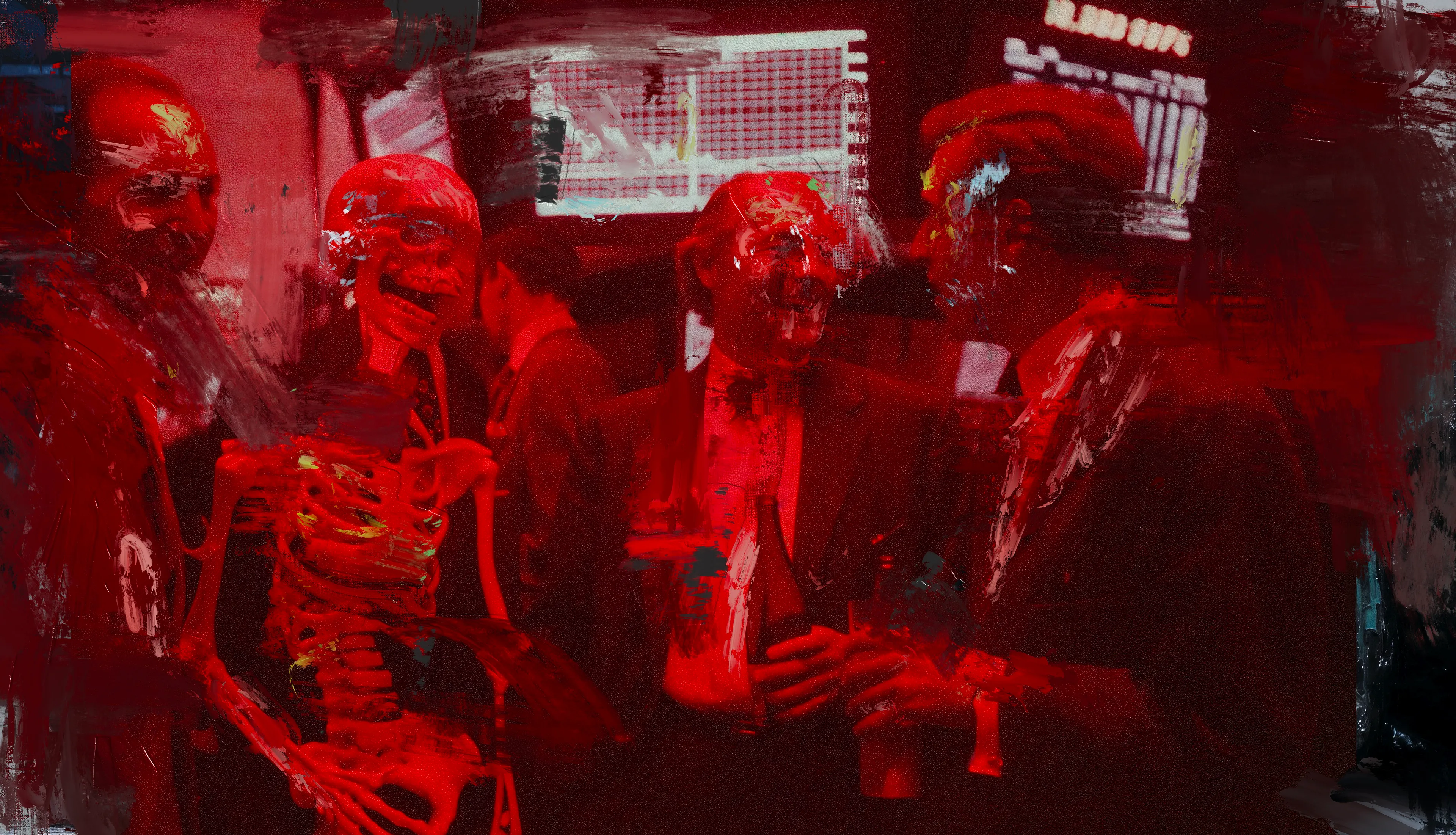 Wall St Gigglers G

Postpainting

Circa 2025