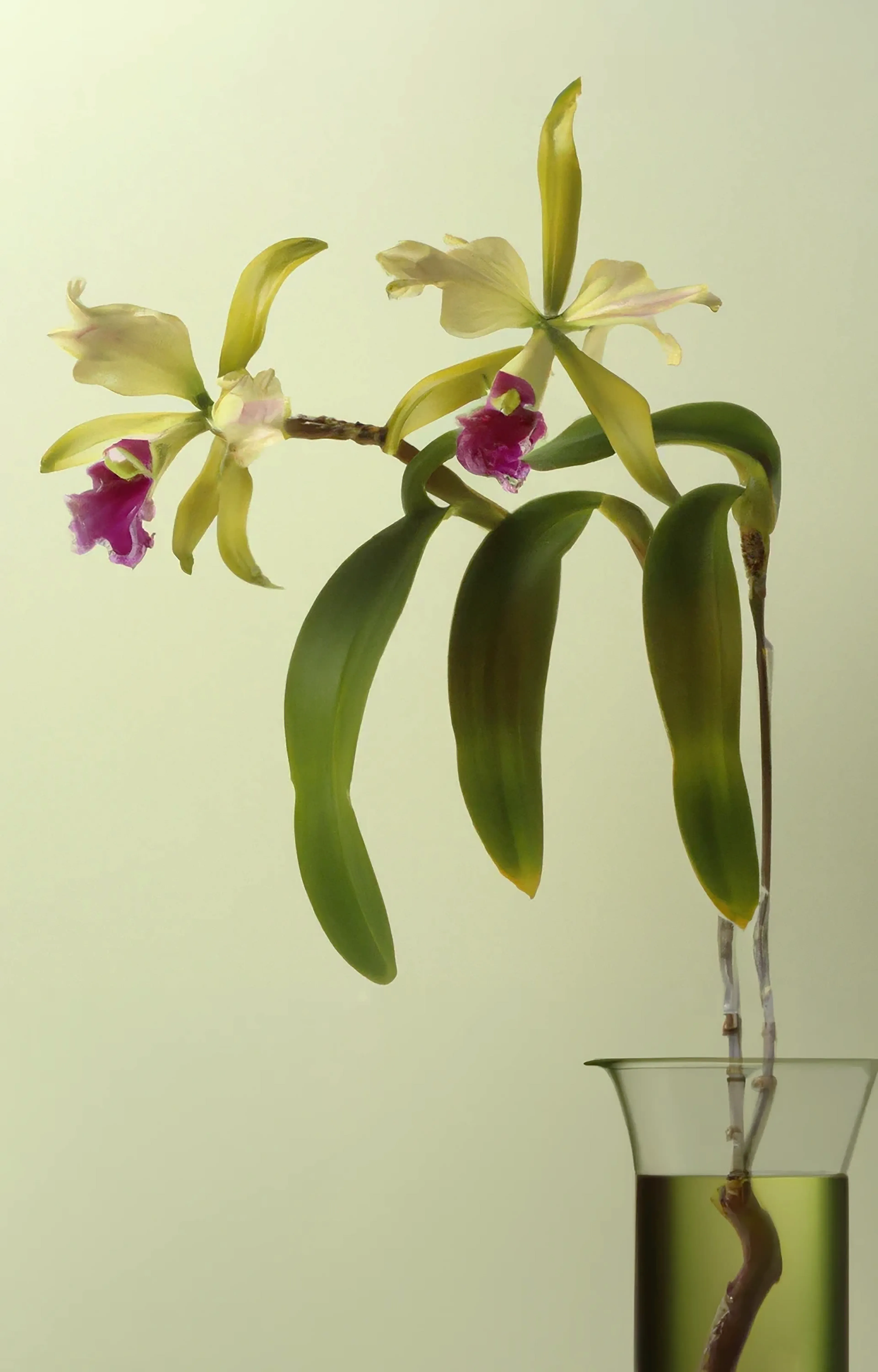 Art without flowers is unimaginable  
AI assisted studies