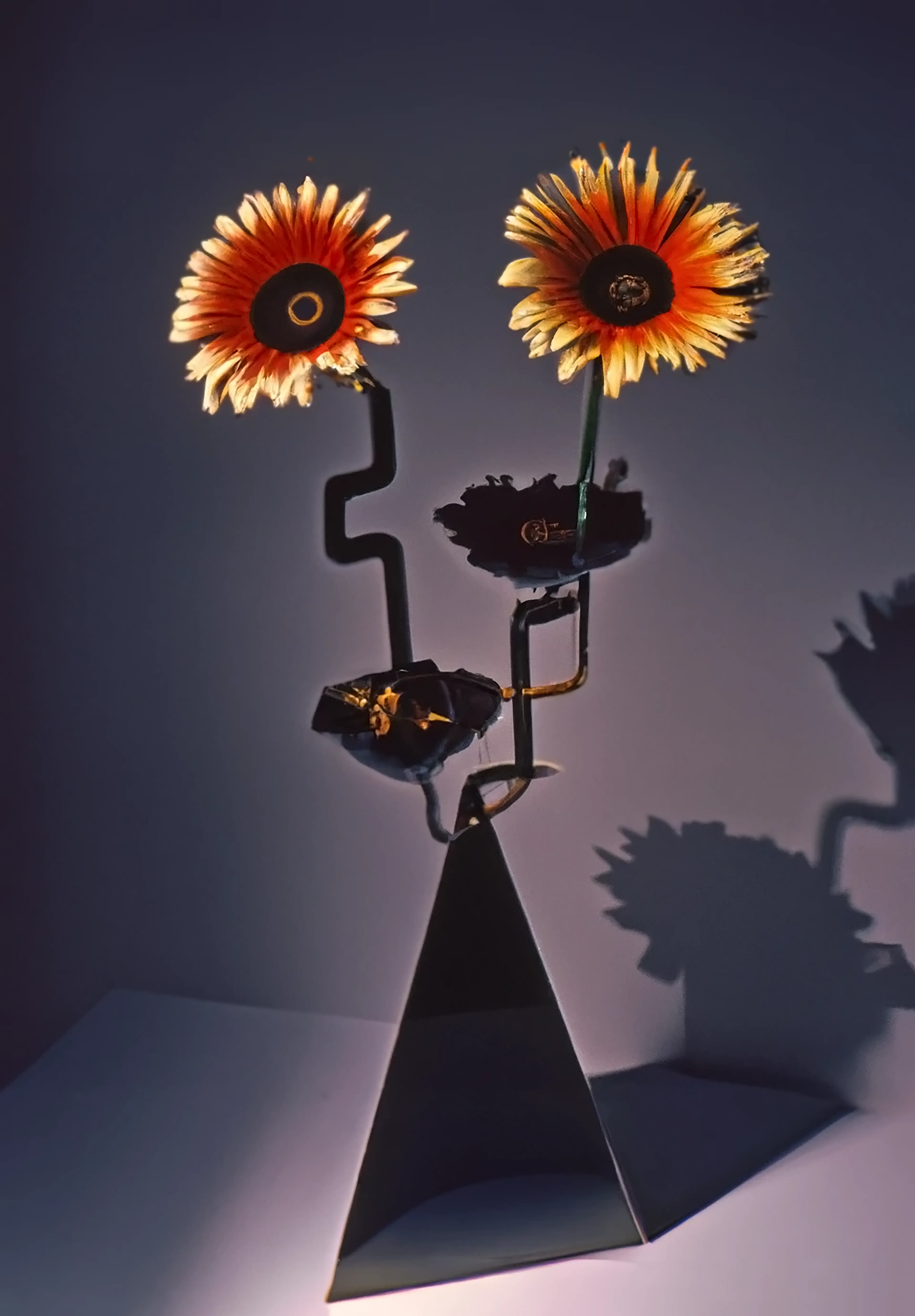 Art without flowers is unimaginable  
AI assisted studies