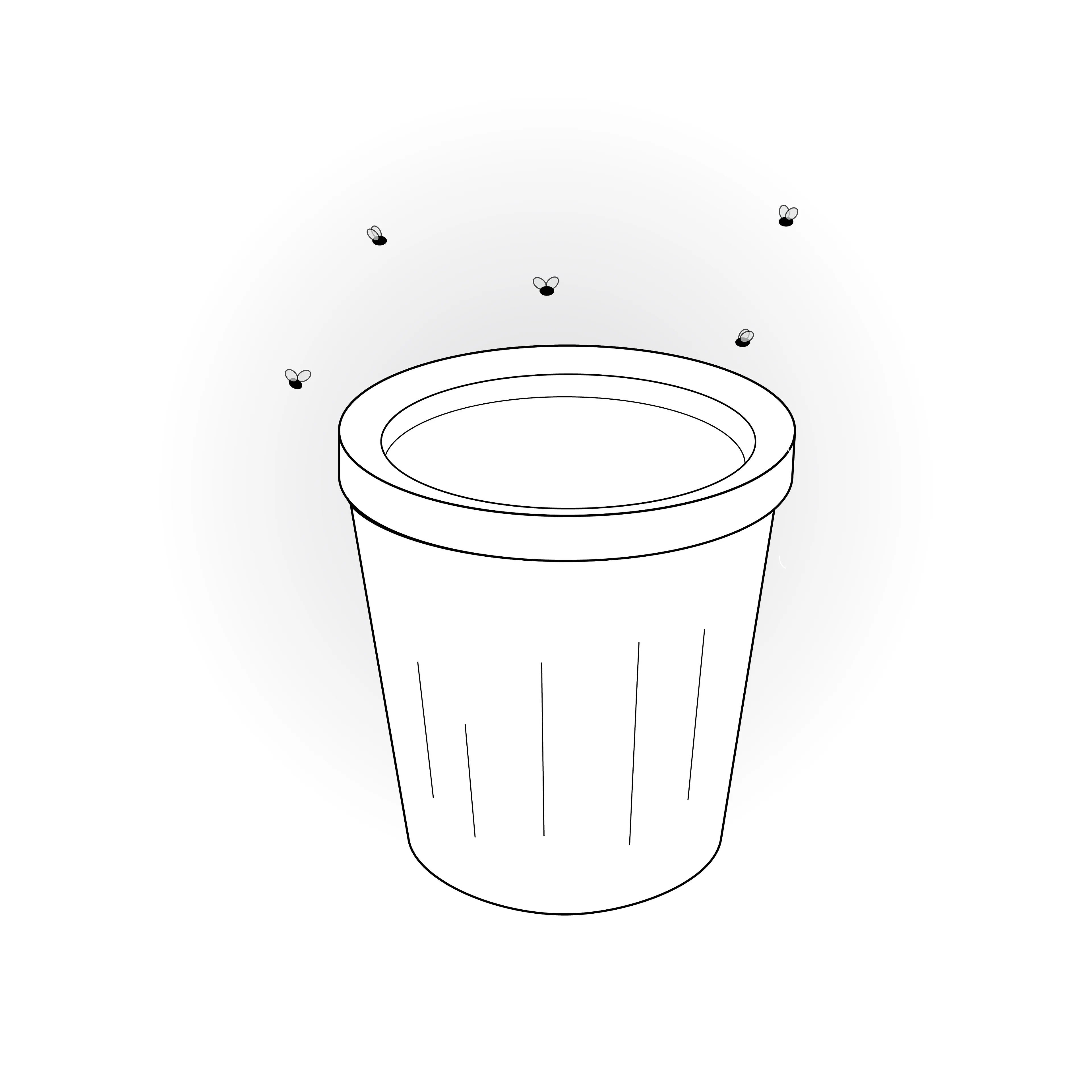 A custom garbage can using traits from a 2D NFT of your choosing!