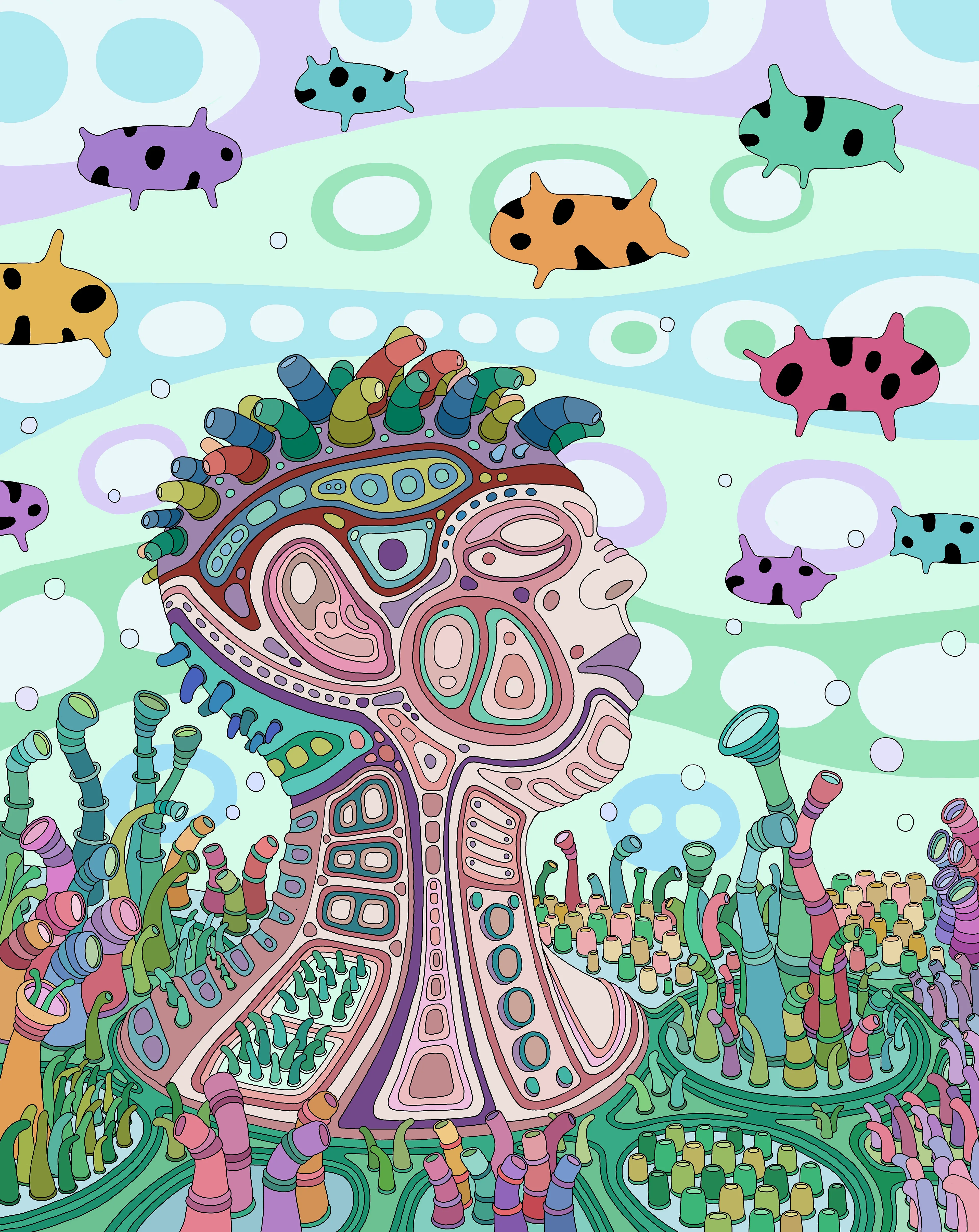 Nostalgia, and the waves that follow, ripple through my mind, giving new texture to life. Bleached memories return, absorbed through the senses. Watch these words fall from my mouth, they are not mine, watch them as they hit the ground. Sounds appear like old friends, sometimes abstract, cleansed through serenity, in the playground of my imagination