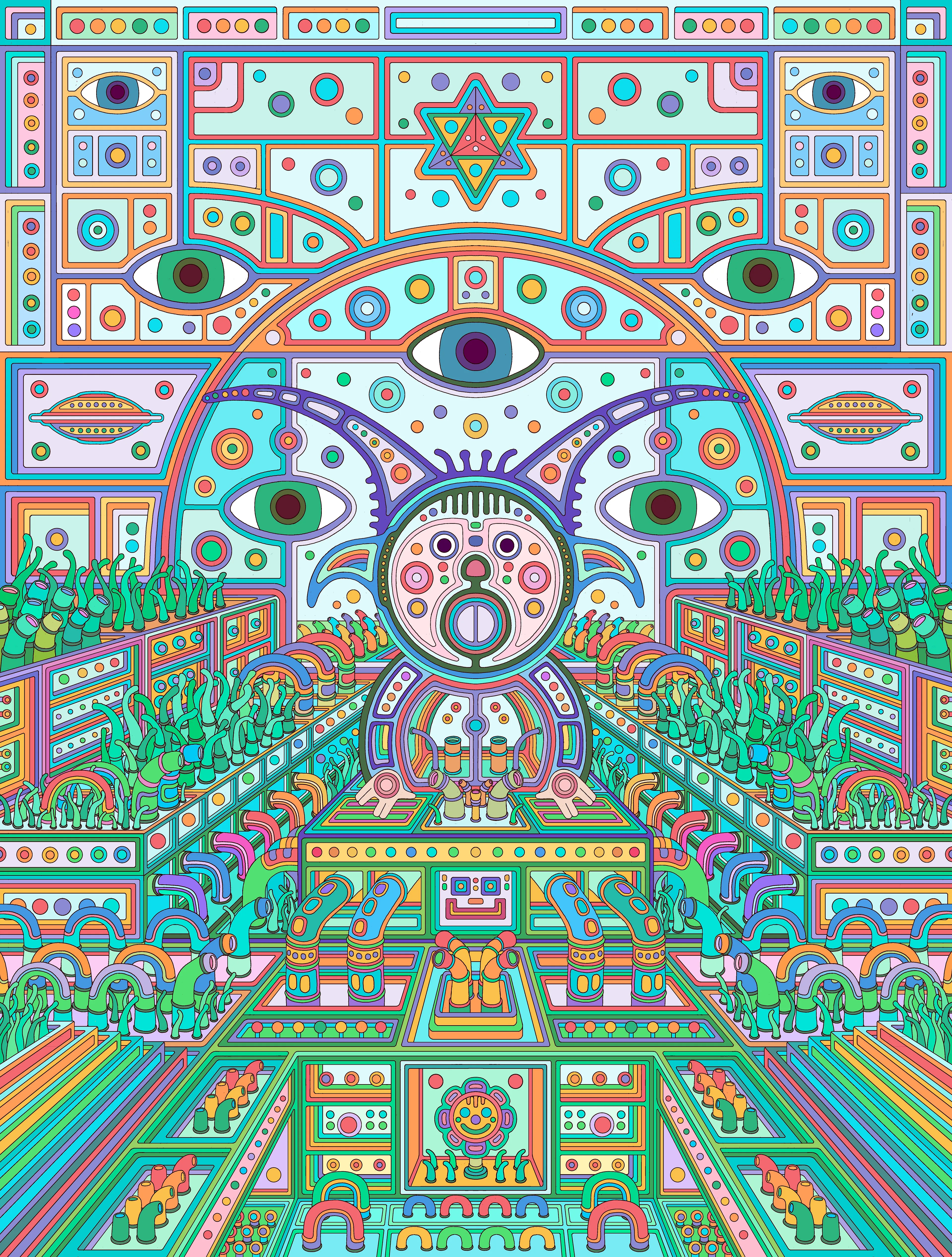 Singing plants & talking trees  
  
Running rivers, buzzing bees  
  
Watch the flowers as they bloom  
  
The elves would like to see you soon