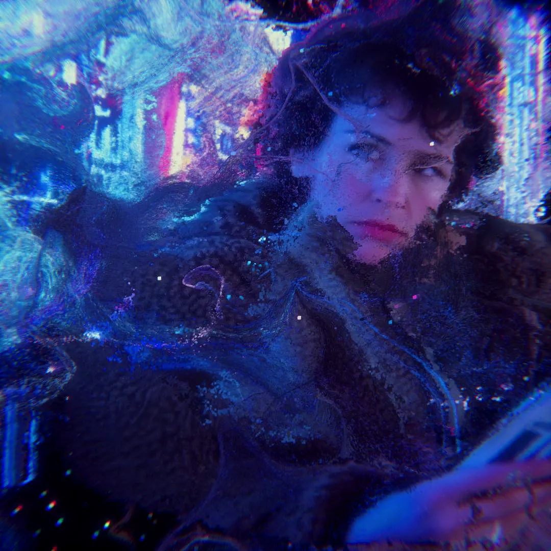 Memories of Blade Runner

Somewhere in latent space, there are films that never saw the light of day in our reality.

Lost in la Mancha with Jean Rochefort has finally been filmed, and Clouzot's Inferno is not unfinished.

The same goes for world history. All that remains is to imagine it.

-

Fragments of the Latent Space Series

This project offers a visual exploration of latent space through point clouds extracted from imaginary scenes.

By navigating this space, I capture fragments, figures, moments that seem to come from a forgotten film, a collective memory, or an unwritten story.

The aim is not to reconstruct reality, nor to produce finished images, but to record what surfaces: partial, unstable forms, like so many sketches of possible worlds.

These portraits, scenes, or silhouettes never existed, but carry familiar clues within them.

They inhabit this blurred zone between memory, fiction, and desire.
