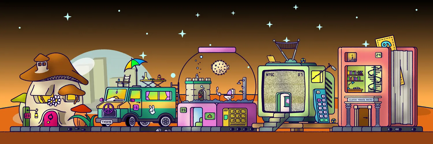 It's a beautiful day in your neighborhood.