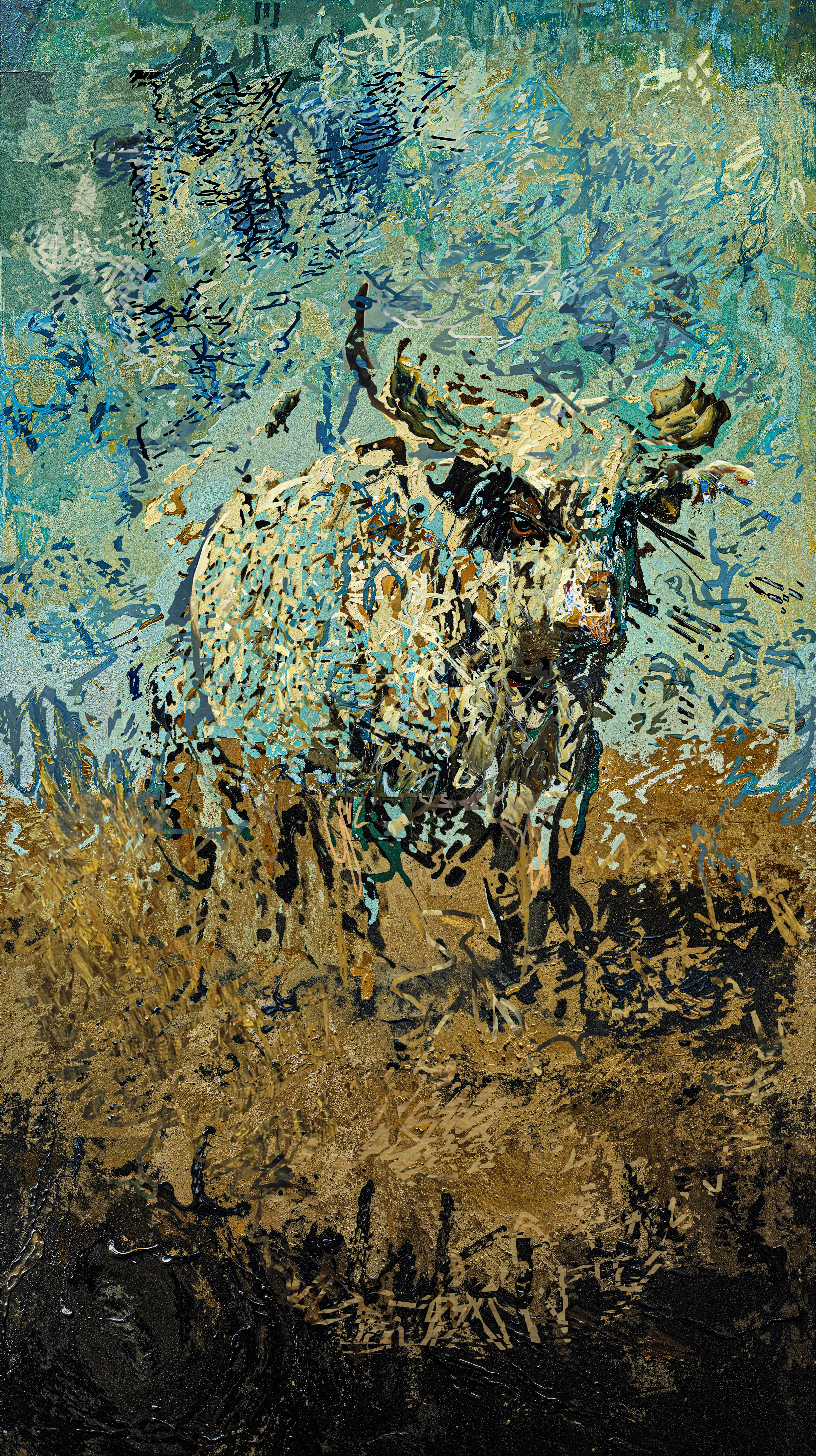 Minted on ERC-721

1/1

Glitched chiefly by the synthesized repainting of AI elements; Multiple AI and glitch processes

3270 x 5834 pixels, 150 pixels per inch, 46.5 MB, png, 2025