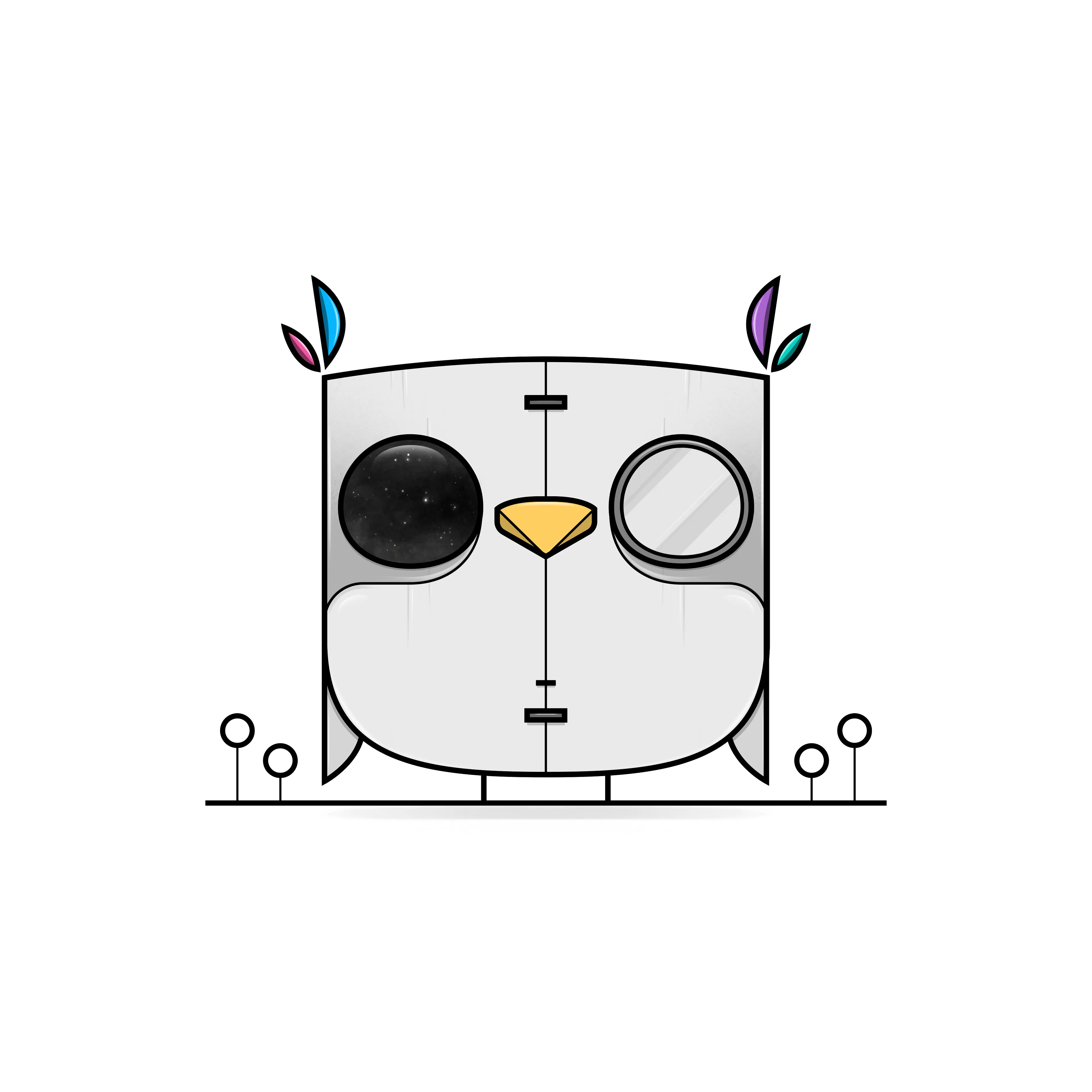 This owl-shaped Oracle accompanies you on your journey as a tool for perspective and reflection. Offer it your questions, stare deep into its eyes, and listen closely for the answers.