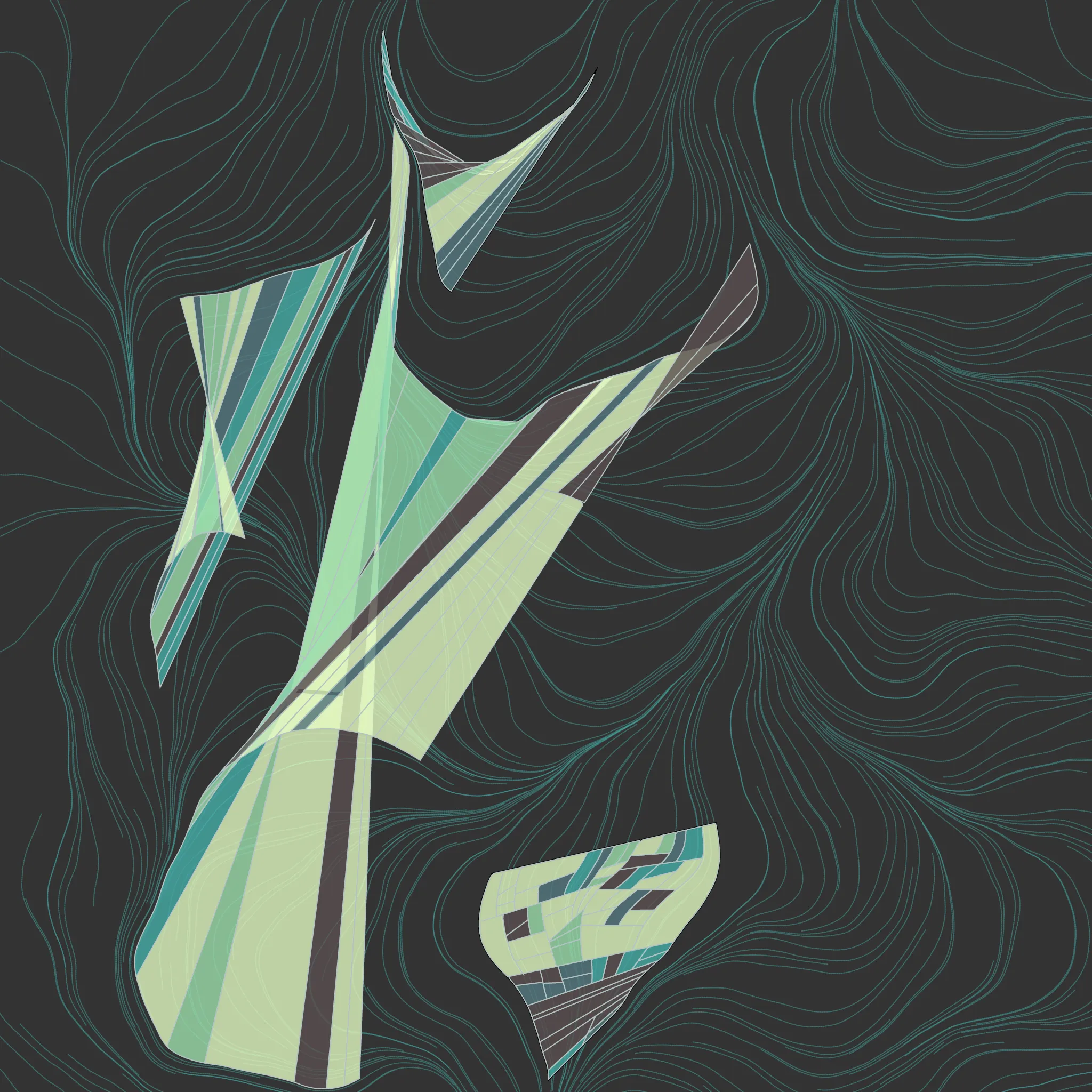 RIBONZ:Spacetime explores how space and time themselves arise from the RIBONZ:Genesis