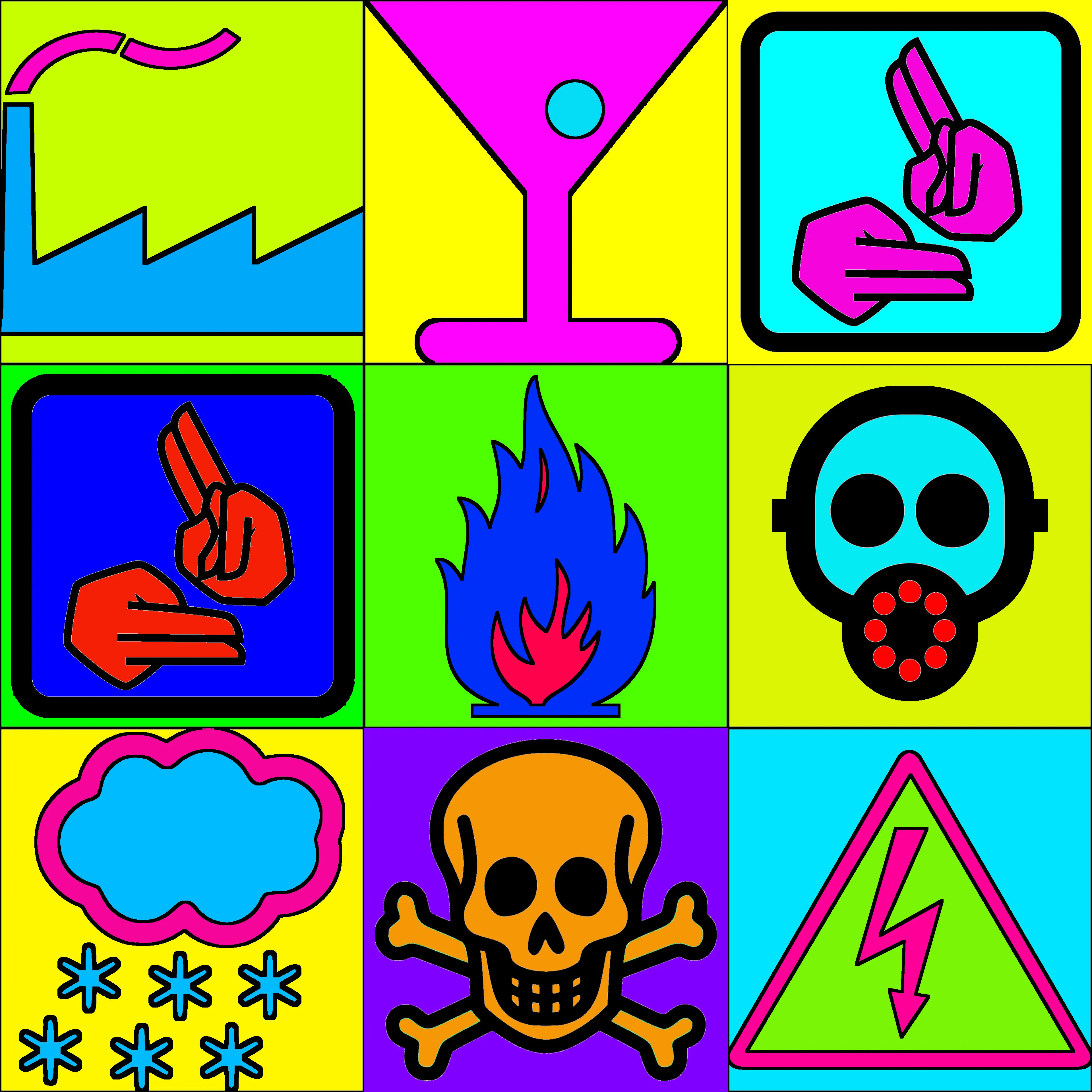 The signs are all there, if only we'll take the time to read and understand them. Do they warn us of danger? Or, simply alert us to something more innocent. Eighteen different signs in a multitude of colorways. Rare neon signs. Five Legendary editions. Can you read the signs?
