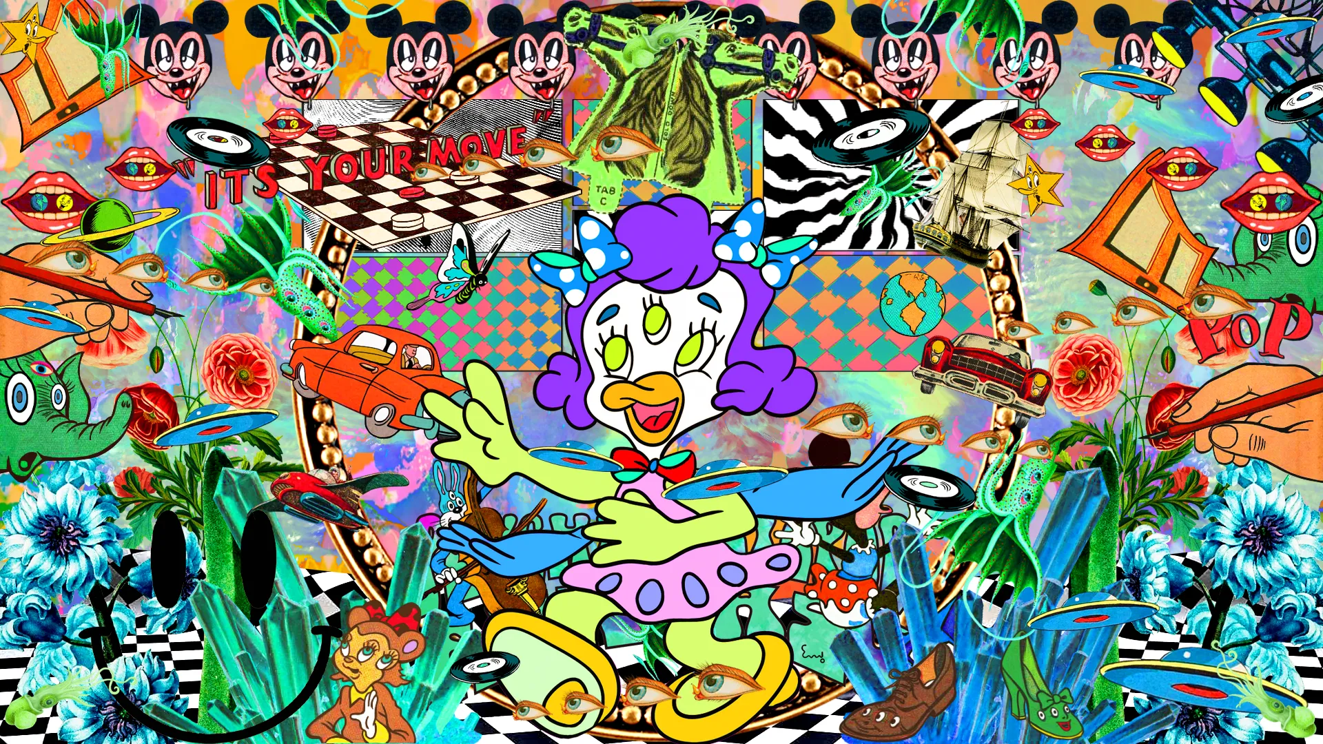 One way ticket to the Lucky Sacred Dimension :)