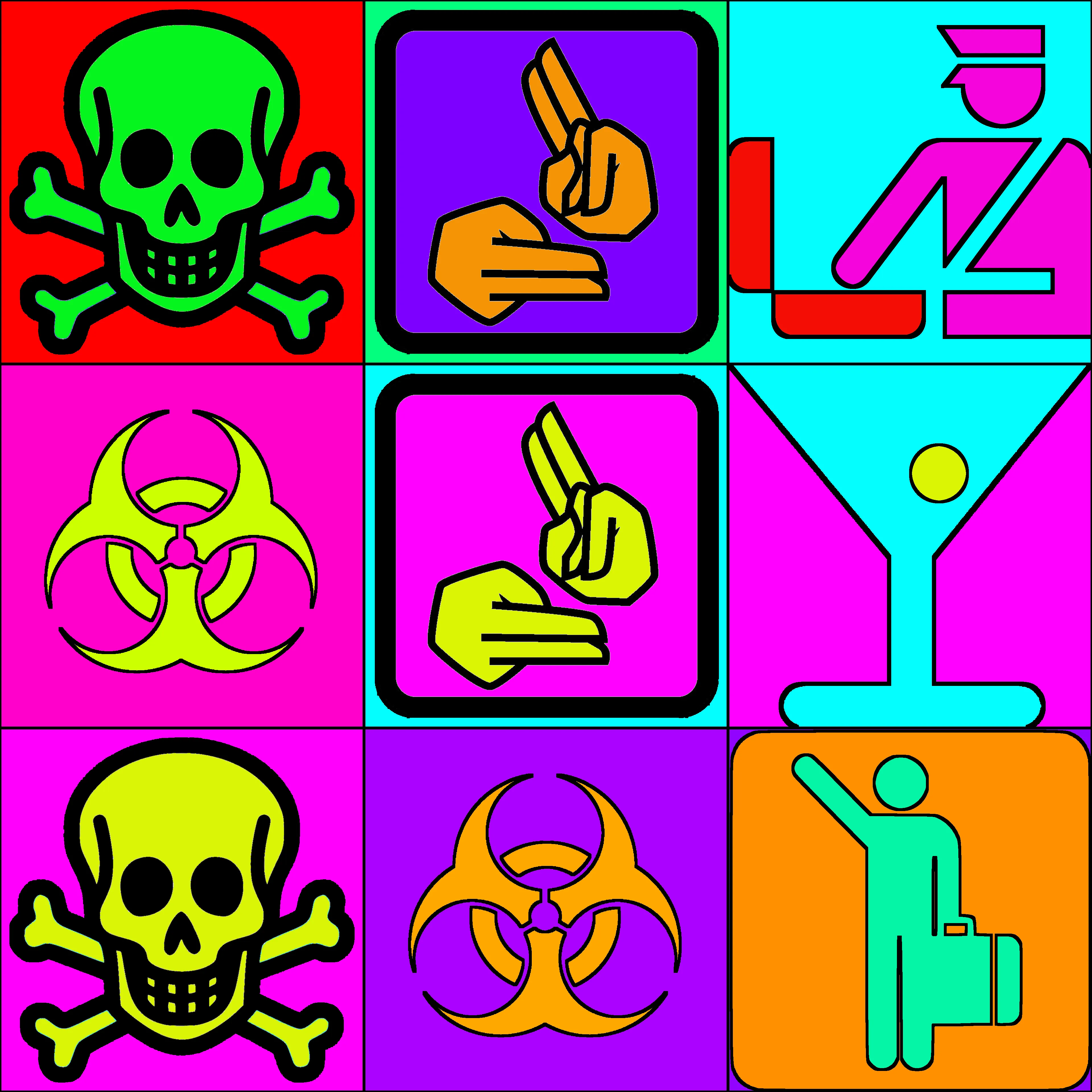 The signs are all there, if only we'll take the time to read and understand them. Do they warn us of danger? Or, simply alert us to something more innocent. Eighteen different signs in a multitude of colorways. Rare neon signs. Five Legendary editions. Can you read the signs?
