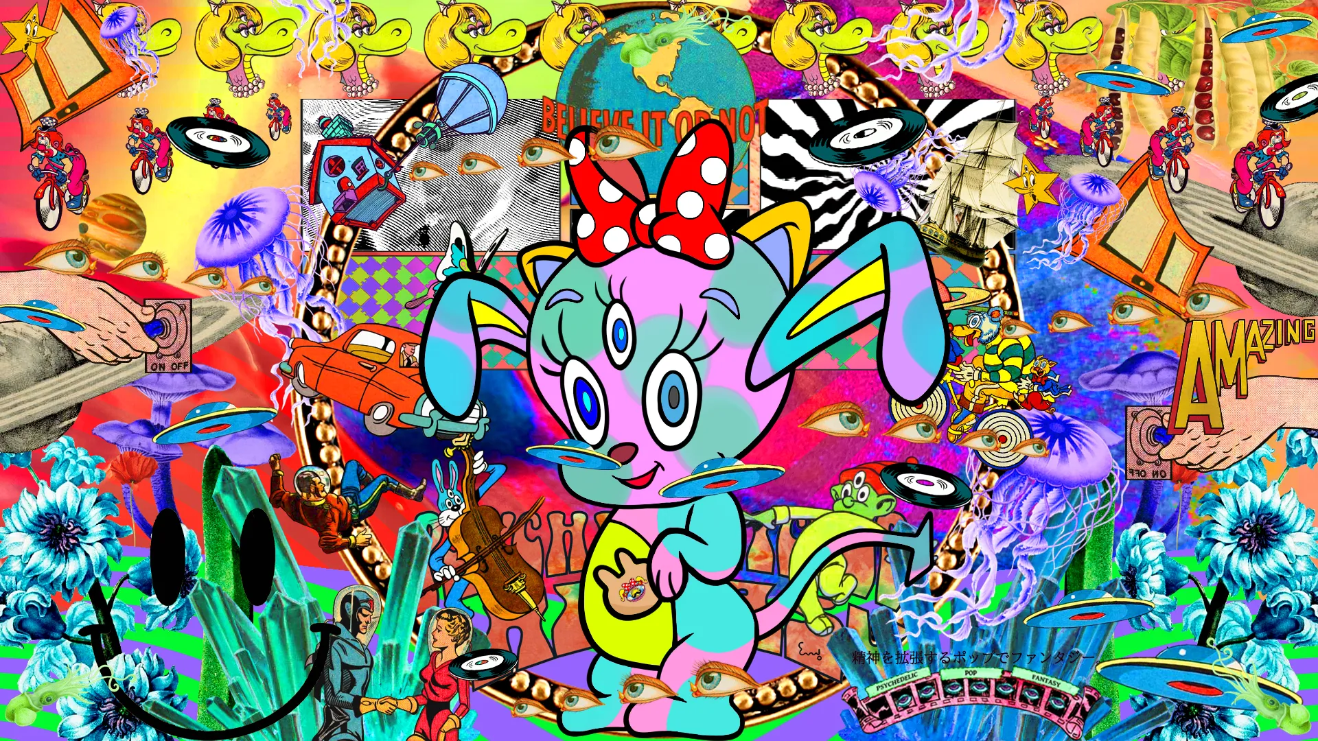 One way ticket to the Lucky Sacred Dimension :)