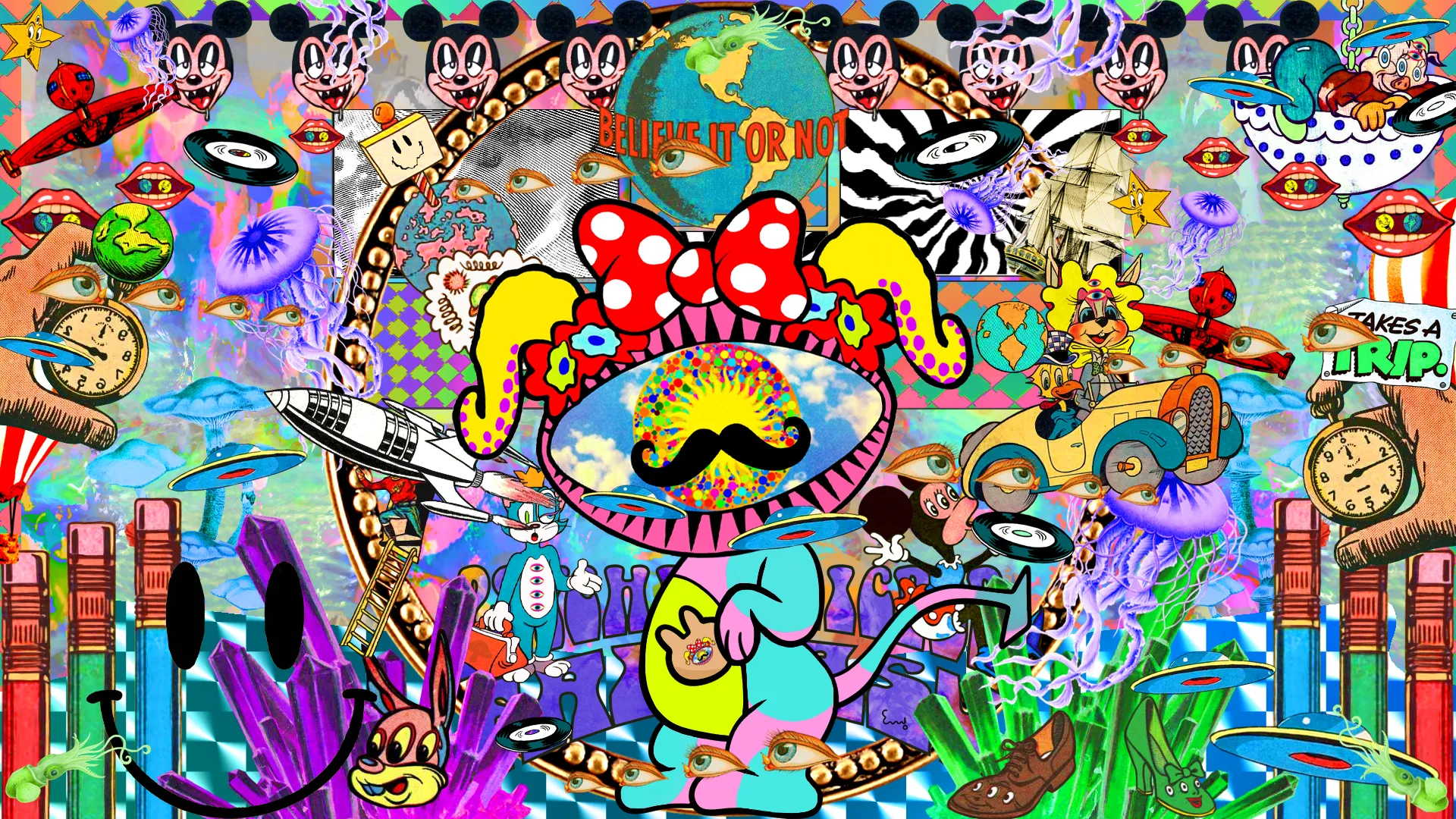 One way ticket to the Lucky Sacred Dimension :)