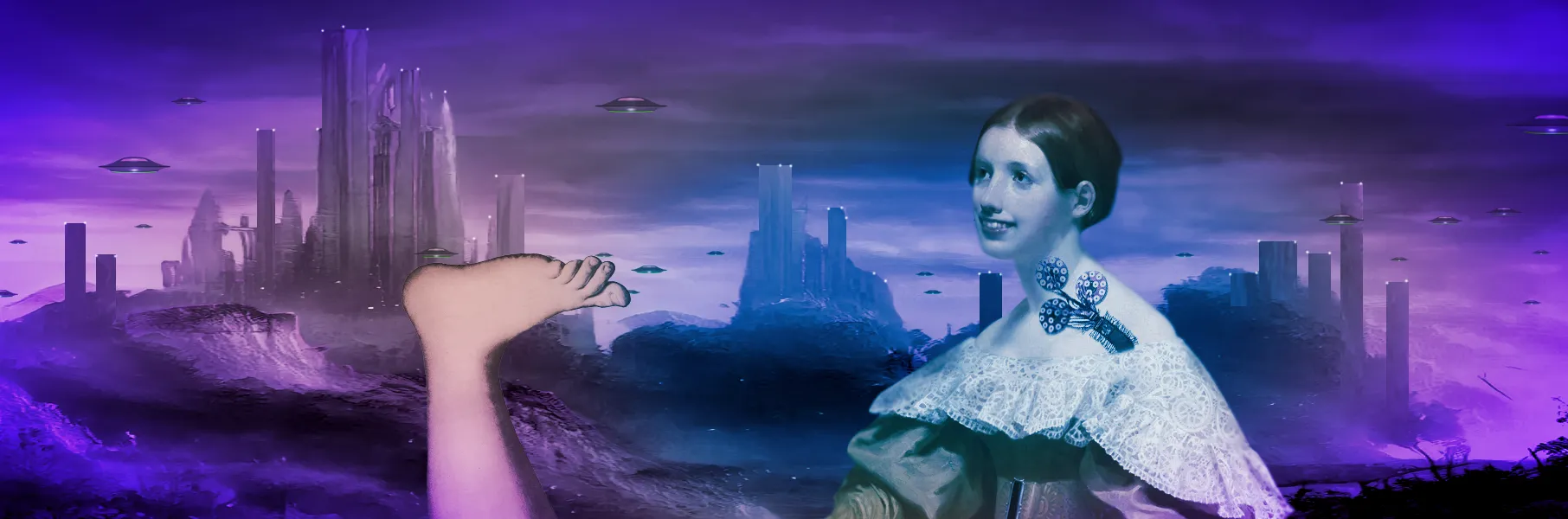 The Coterie minted their headers one by one, summoning weirdos from the past, degens from the future
and Zombies for the fortunate. Warping them in to silly colored places never visited before, multidimensional forced tourists in a legion of forever-still, panoramic dream lands. 

As we all know today, the Coterie took control of the Blue Bird Society, one header at a time. A thousand humans, opening a door to nonsense and dreams, controlling the layers of reality in a never ending work of art.