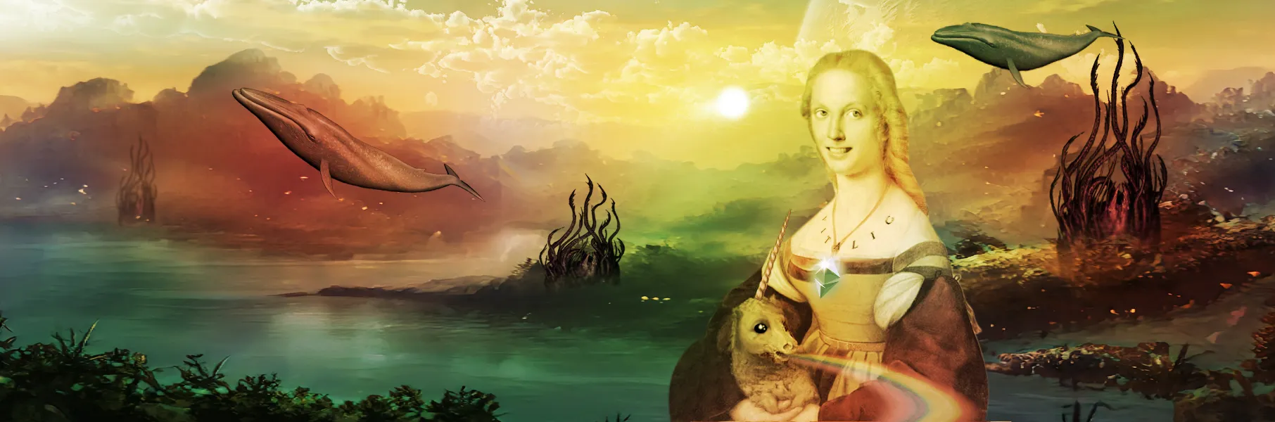 The Coterie minted their headers one by one, summoning weirdos from the past, degens from the future
and Zombies for the fortunate. Warping them in to silly colored places never visited before, multidimensional forced tourists in a legion of forever-still, panoramic dream lands. 

As we all know today, the Coterie took control of the Blue Bird Society, one header at a time. A thousand humans, opening a door to nonsense and dreams, controlling the layers of reality in a never ending work of art.