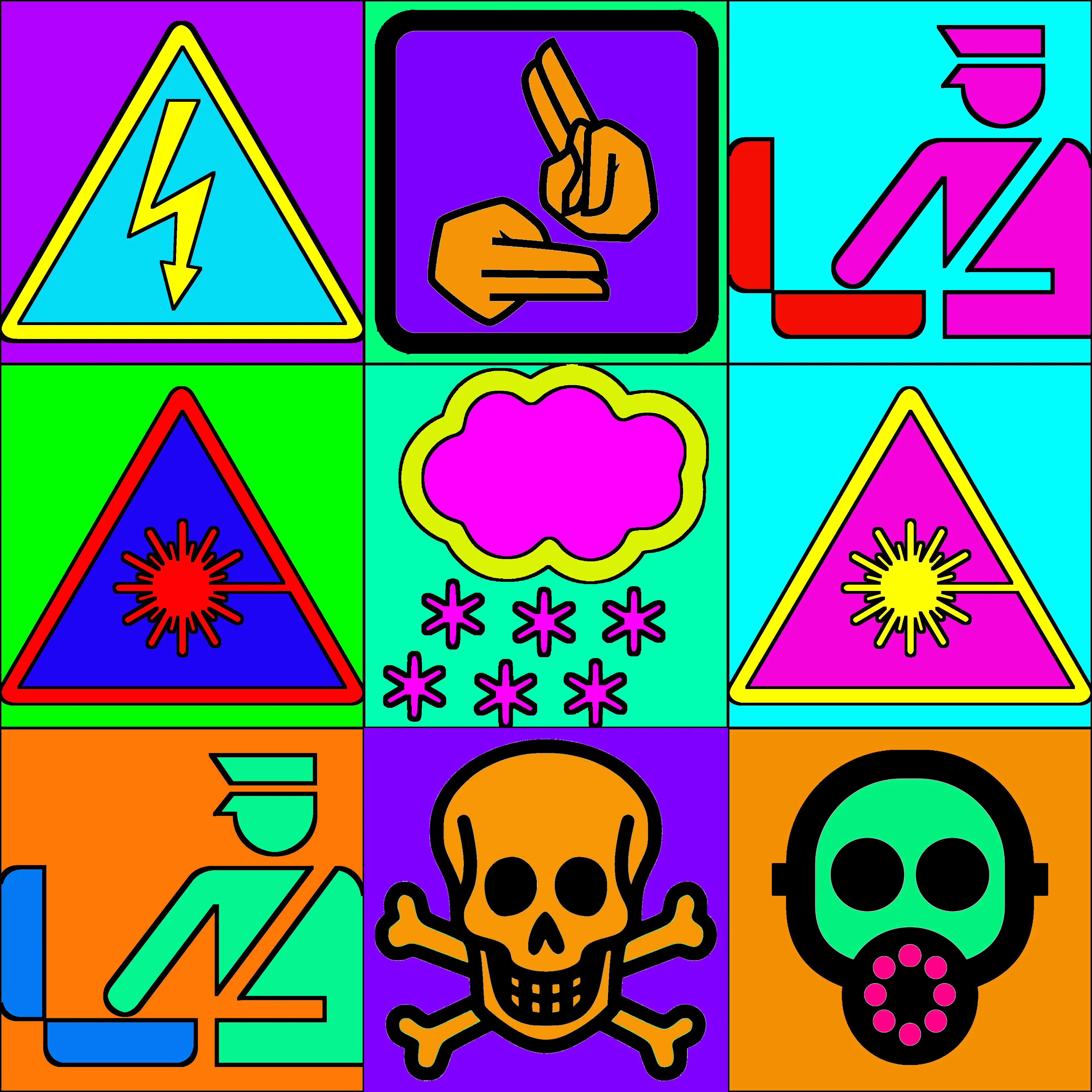 The signs are all there, if only we'll take the time to read and understand them. Do they warn us of danger? Or, simply alert us to something more innocent. Eighteen different signs in a multitude of colorways. Rare neon signs. Five Legendary editions. Can you read the signs?
