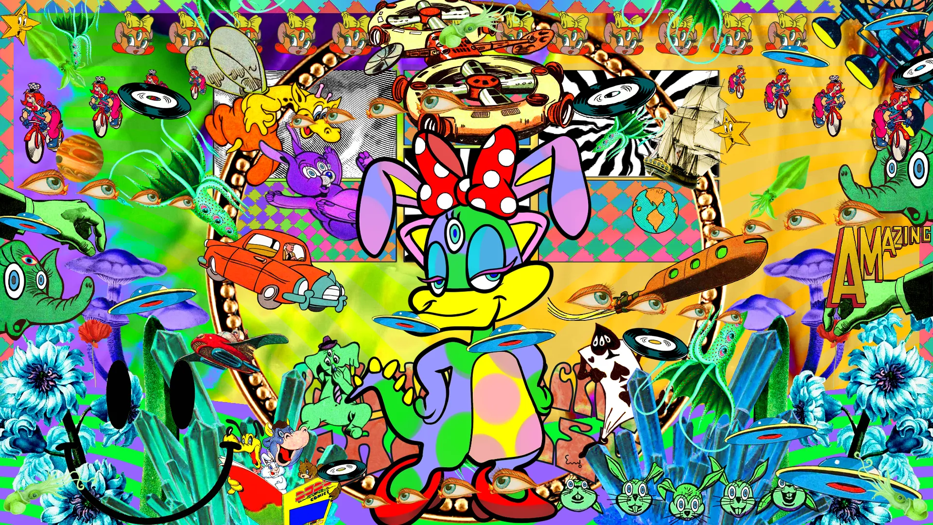 One way ticket to the Lucky Sacred Dimension :)