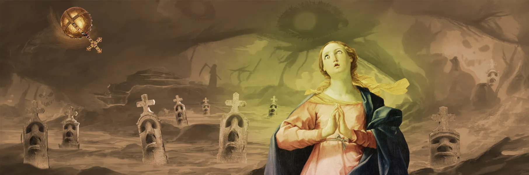 The Coterie minted their headers one by one, summoning weirdos from the past, degens from the future
and Zombies for the fortunate. Warping them in to silly colored places never visited before, multidimensional forced tourists in a legion of forever-still, panoramic dream lands. 

As we all know today, the Coterie took control of the Blue Bird Society, one header at a time. A thousand humans, opening a door to nonsense and dreams, controlling the layers of reality in a never ending work of art.
