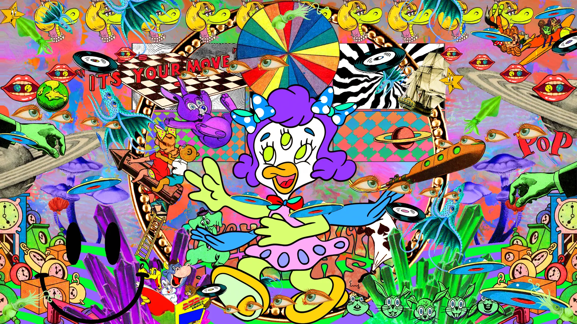 One way ticket to the Lucky Sacred Dimension :)