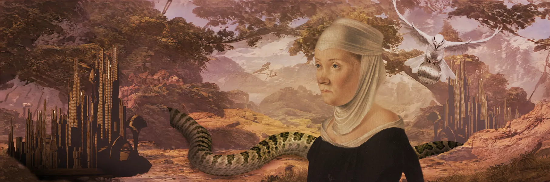 The Coterie minted their headers one by one, summoning weirdos from the past, degens from the future
and Zombies for the fortunate. Warping them in to silly colored places never visited before, multidimensional forced tourists in a legion of forever-still, panoramic dream lands. 

As we all know today, the Coterie took control of the Blue Bird Society, one header at a time. A thousand humans, opening a door to nonsense and dreams, controlling the layers of reality in a never ending work of art.